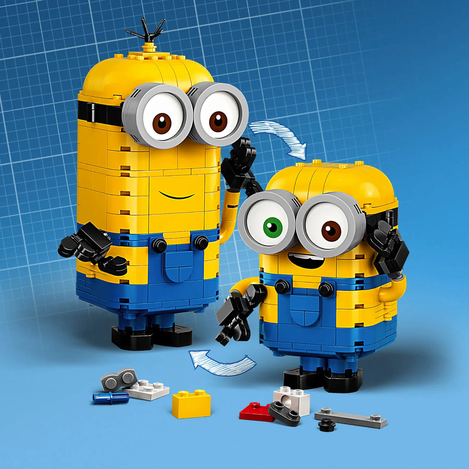 LEGO Minions: Brick-Built Minions: & Their Lair Set (75551)