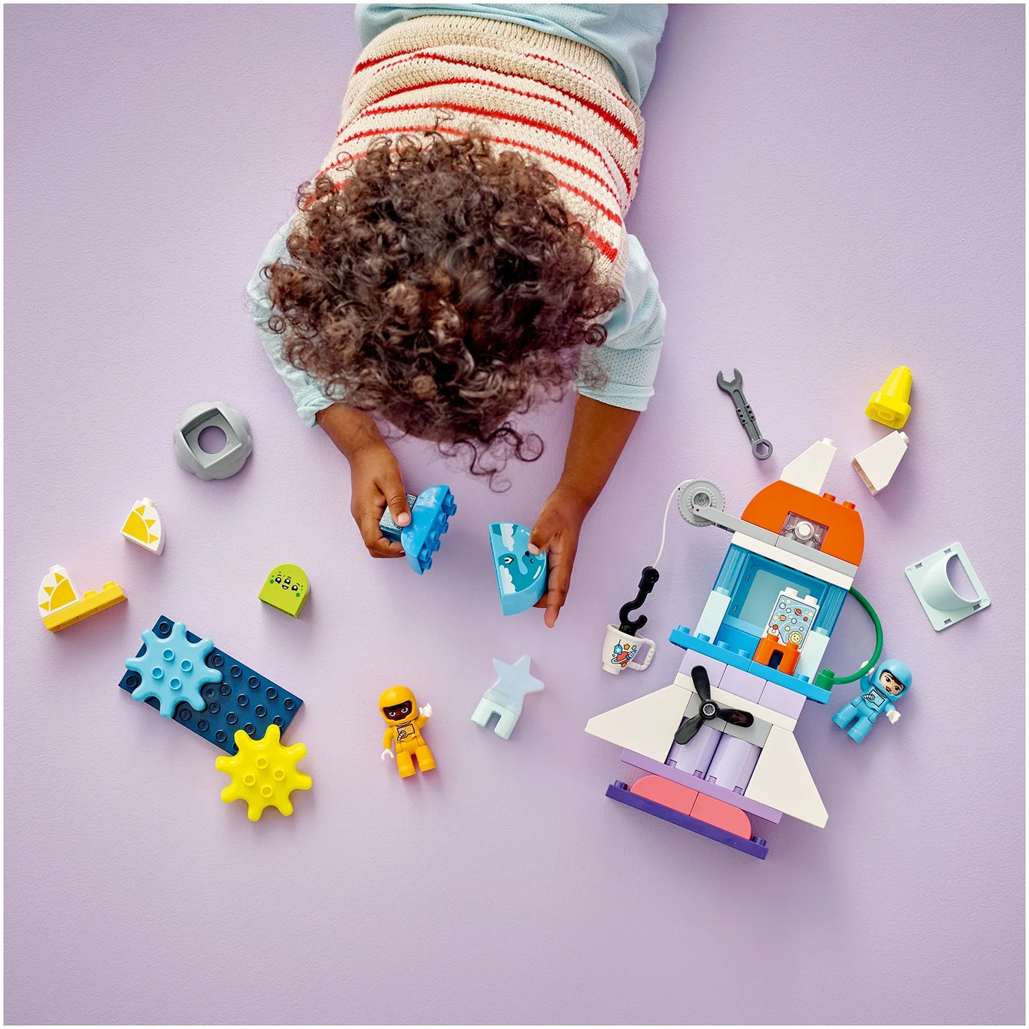 LEGO DUPLO 3in1 Space Shuttle Adventure Rocket Toy 10422