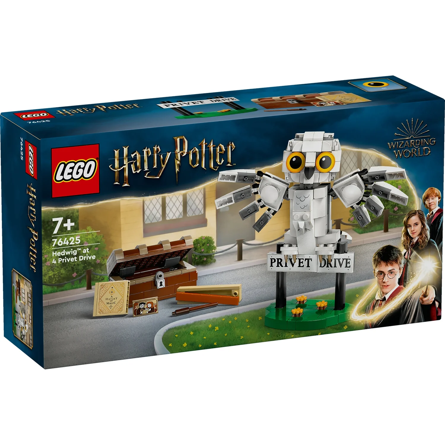 LEGO Harry Potter Hedwig at 4 Privet Drive Fantasy Toy for Kids 76425