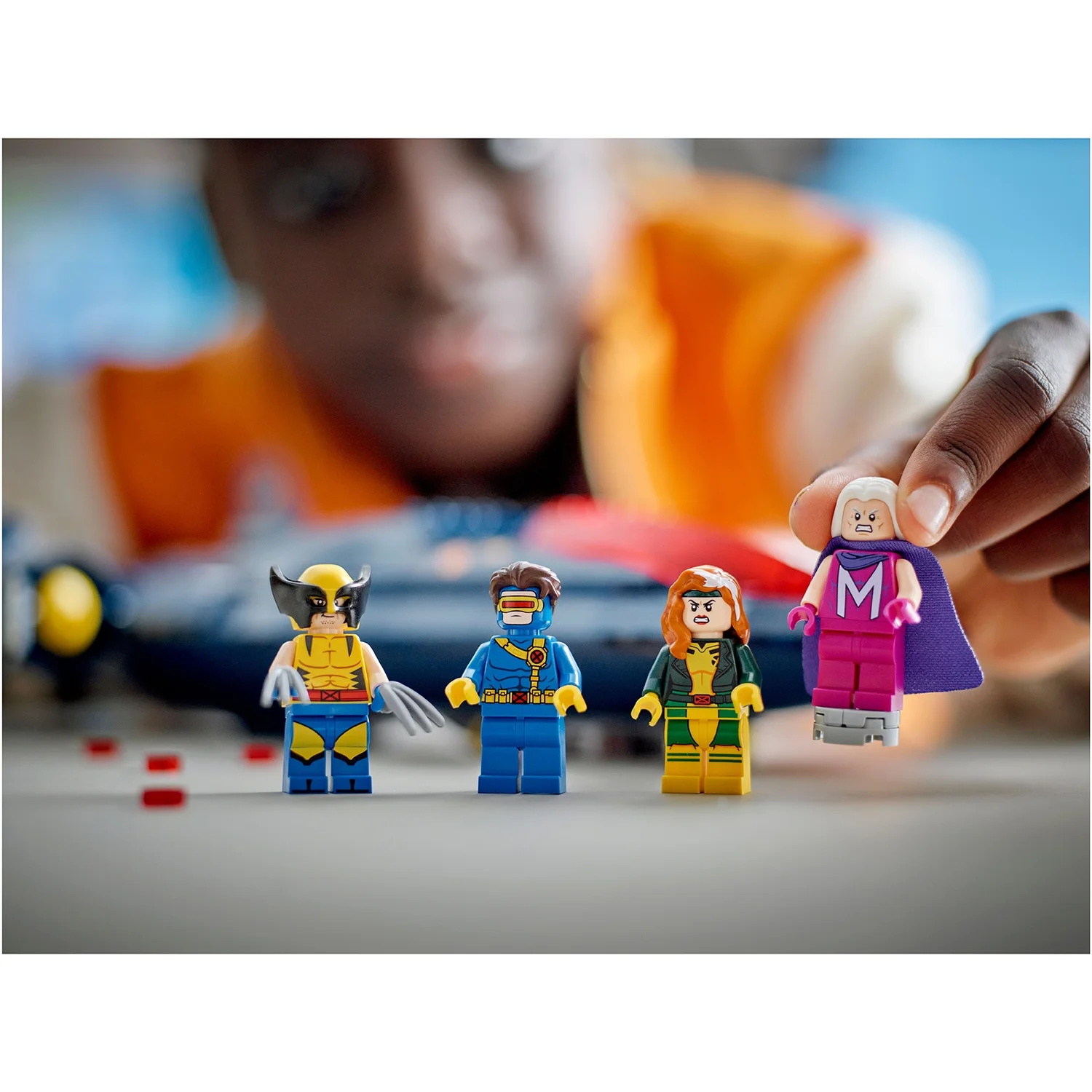 LEGO Marvel X-Men X-Jet Buildable Toy Plane Model Set 76281