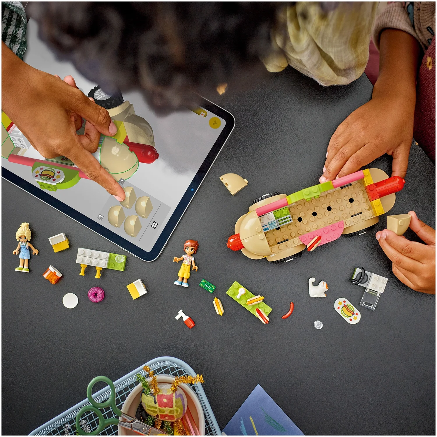 LEGO Friends Hot Dog Food Truck Toy 4+ Vehicle Set 42633