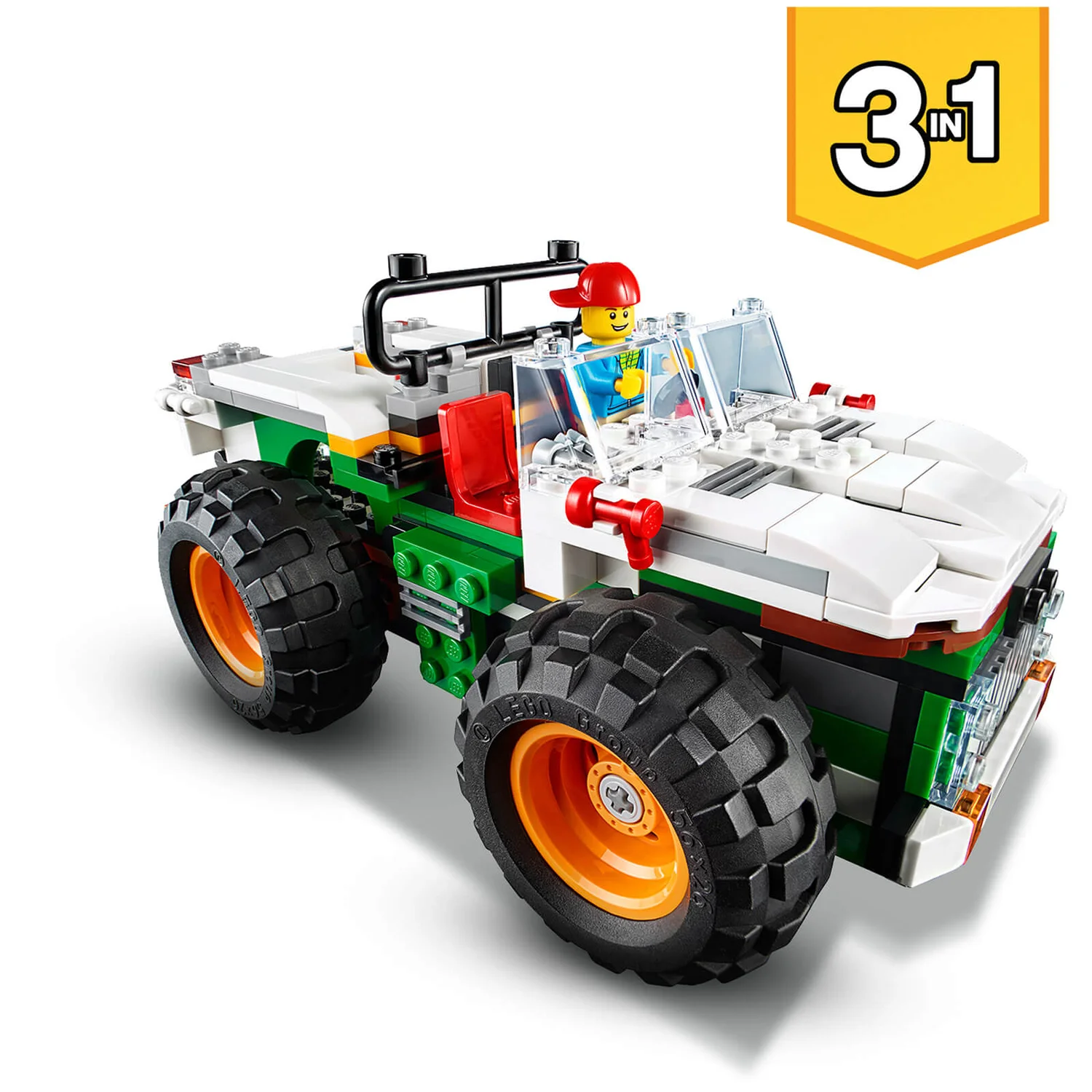 LEGO Creator: 3in1 Monster Burger Truck Building Set (31104)