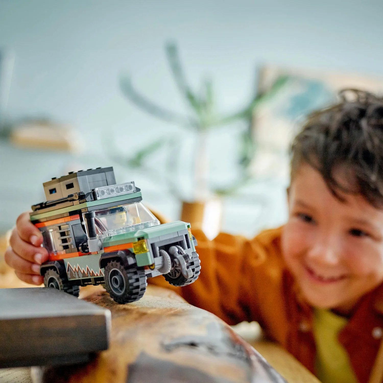 LEGO City Off-Road 4x4 Mountain Truck, Toy Vehicle Set 60447