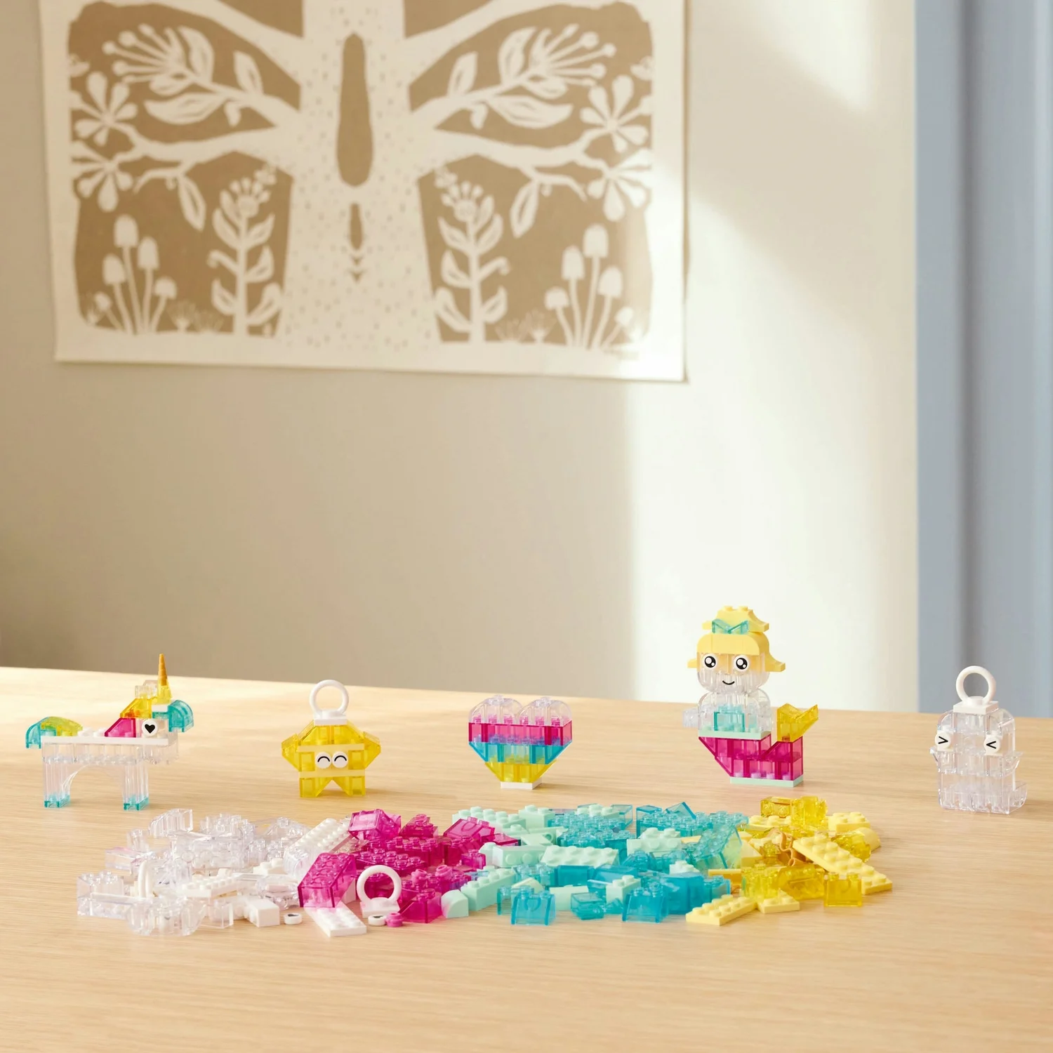 LEGO Classic Magical Transparent Box Building Toys Set 11040