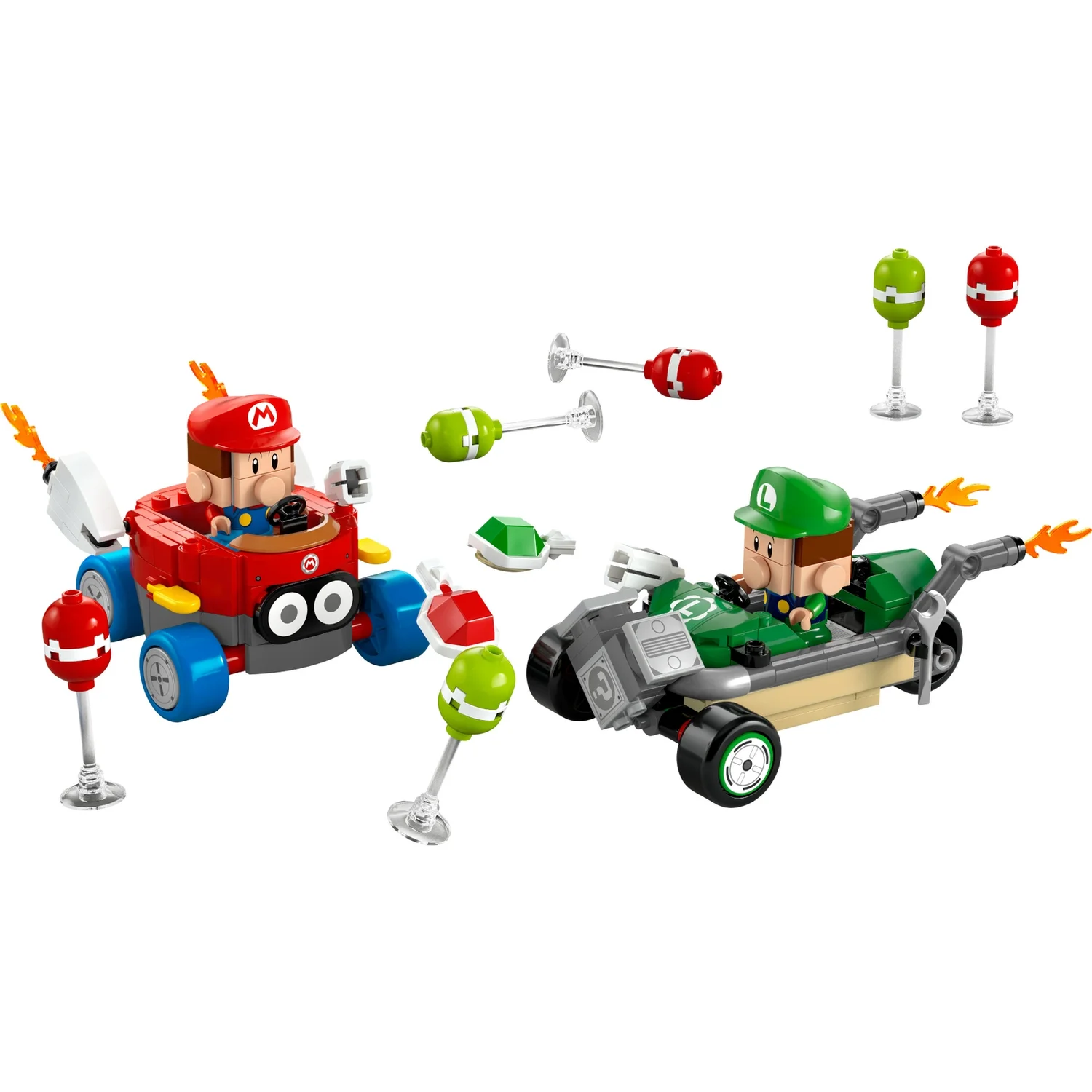 LEGO Super Mario: Mario Kart – Baby Mario vs. Baby Luigi 72034