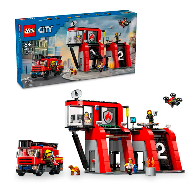 LEGO City Fire - Fire Station with Fire Truck