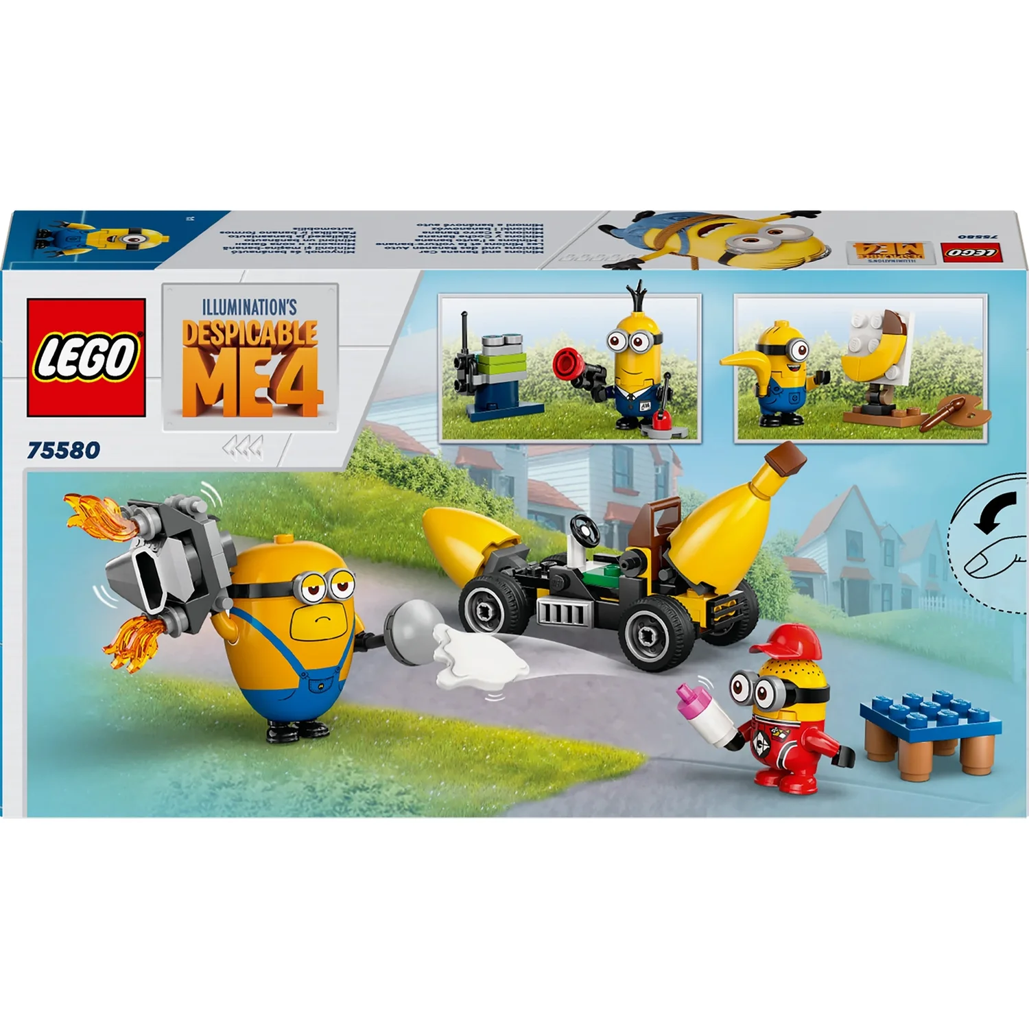 LEGO Despicable Me Minions and Banana Car Toy for Kids 75580