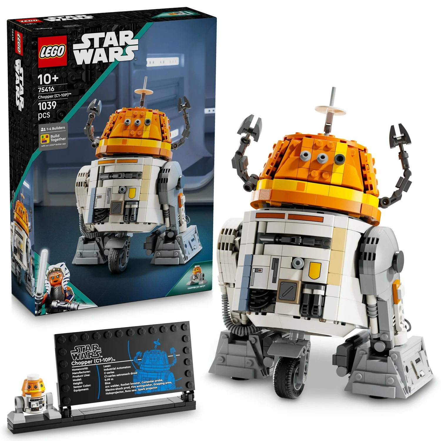 LEGO Star Wars: Ahsoka Chopper (C1-10P) Astromech Droid 75416