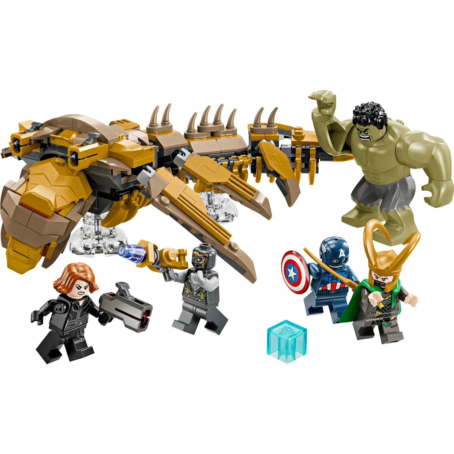 LEGO Marvel The Avengers vs. The Leviathan Toy Playset 76290