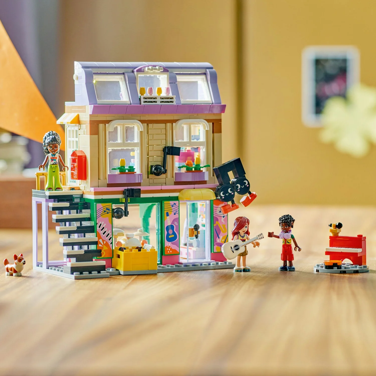 LEGO® Friends Music Shop & Apartment Building Set Pretend-Play Toy 42653