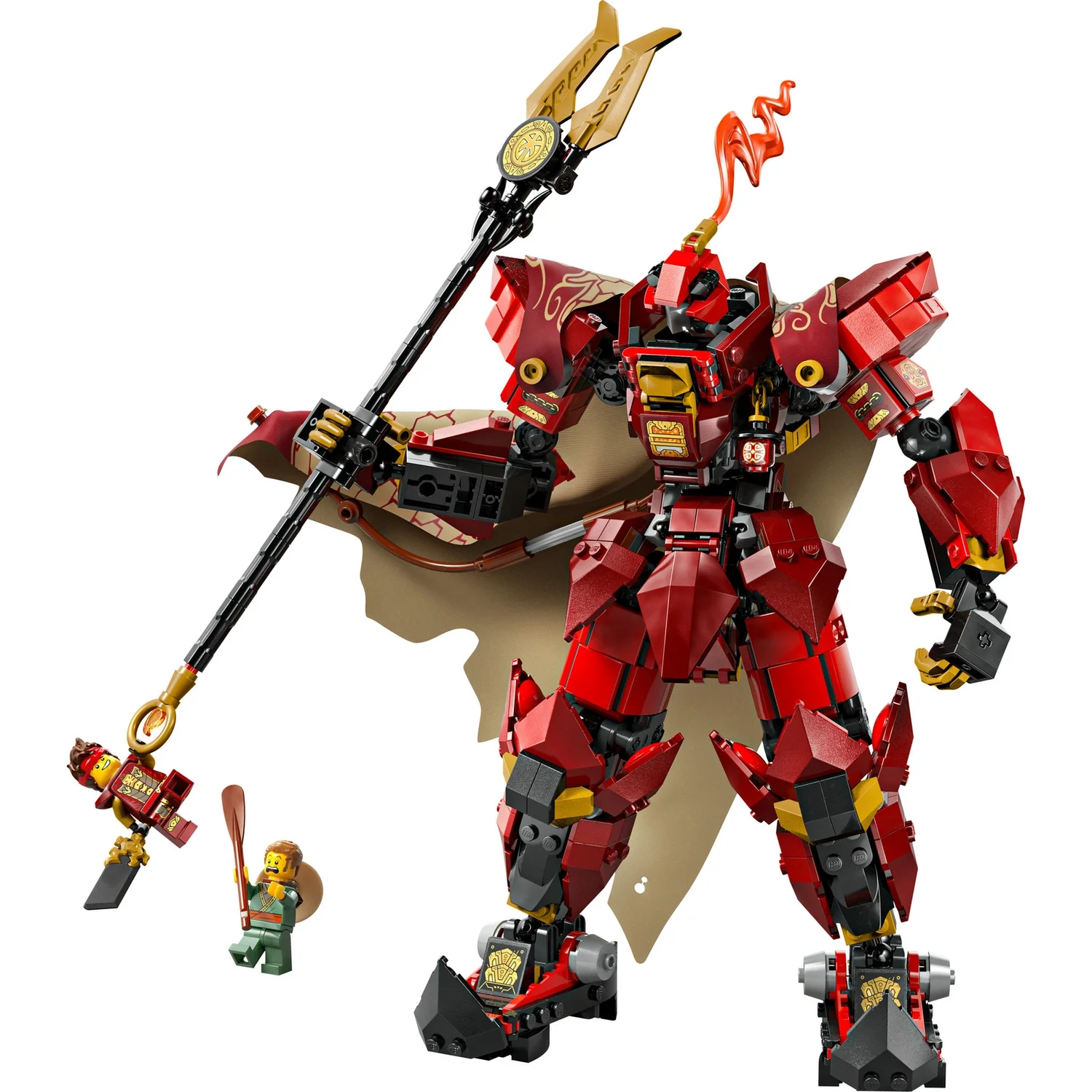 LEGO NINJAGO The Fire Knight Mech Toy Building Set 71846