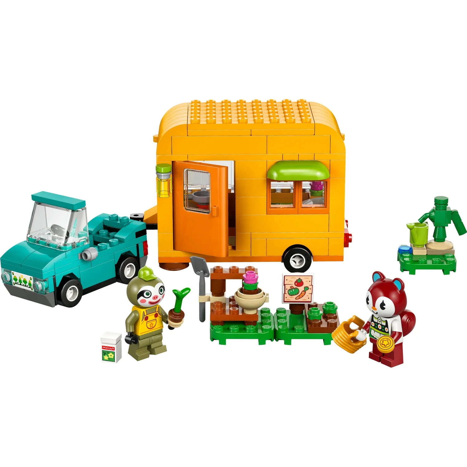 LEGO Animal Crossing Leif’s Caravan & Garden Shop Toy 77054