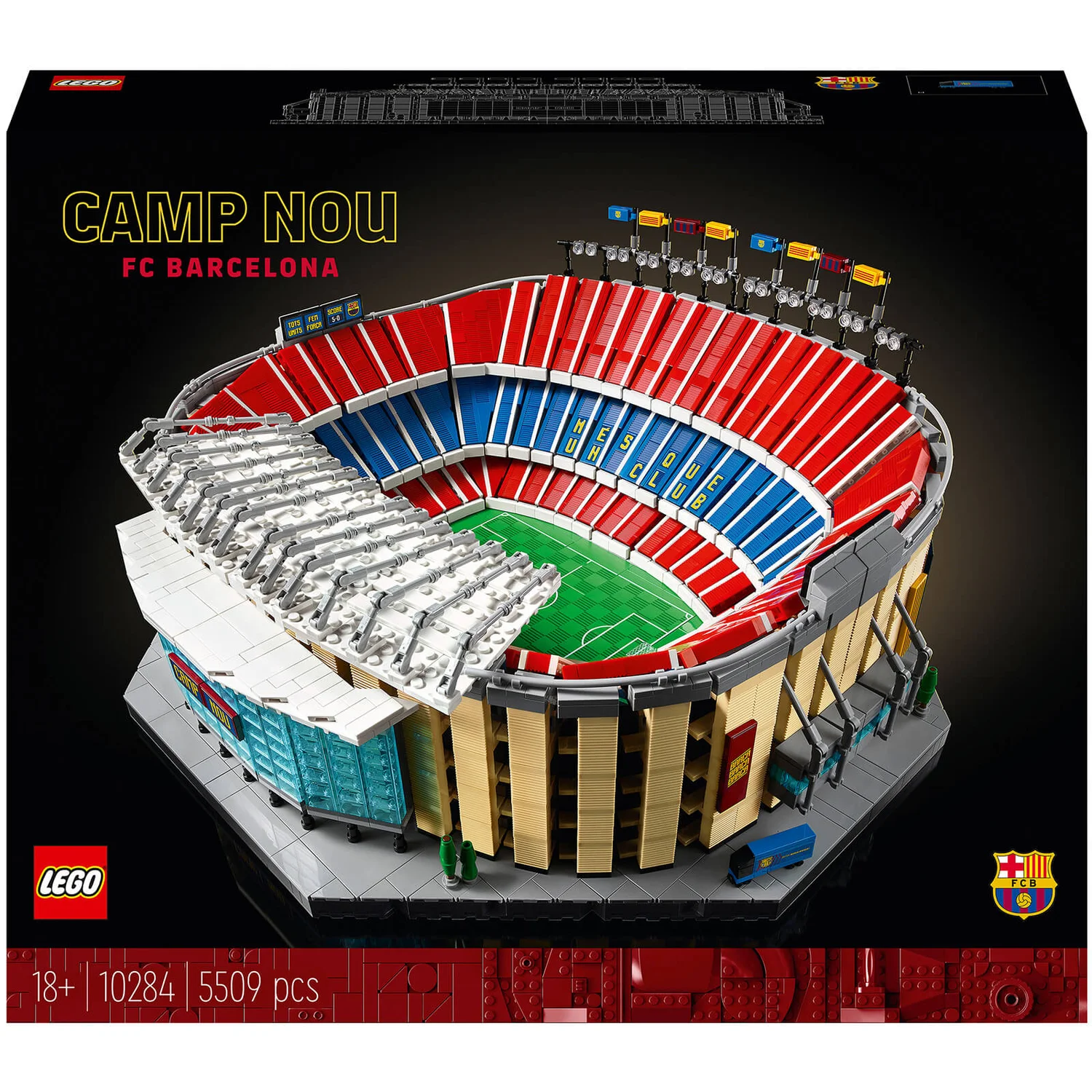 LEGO Camp Nou FC Barcelona Football Set for Adults (10284)