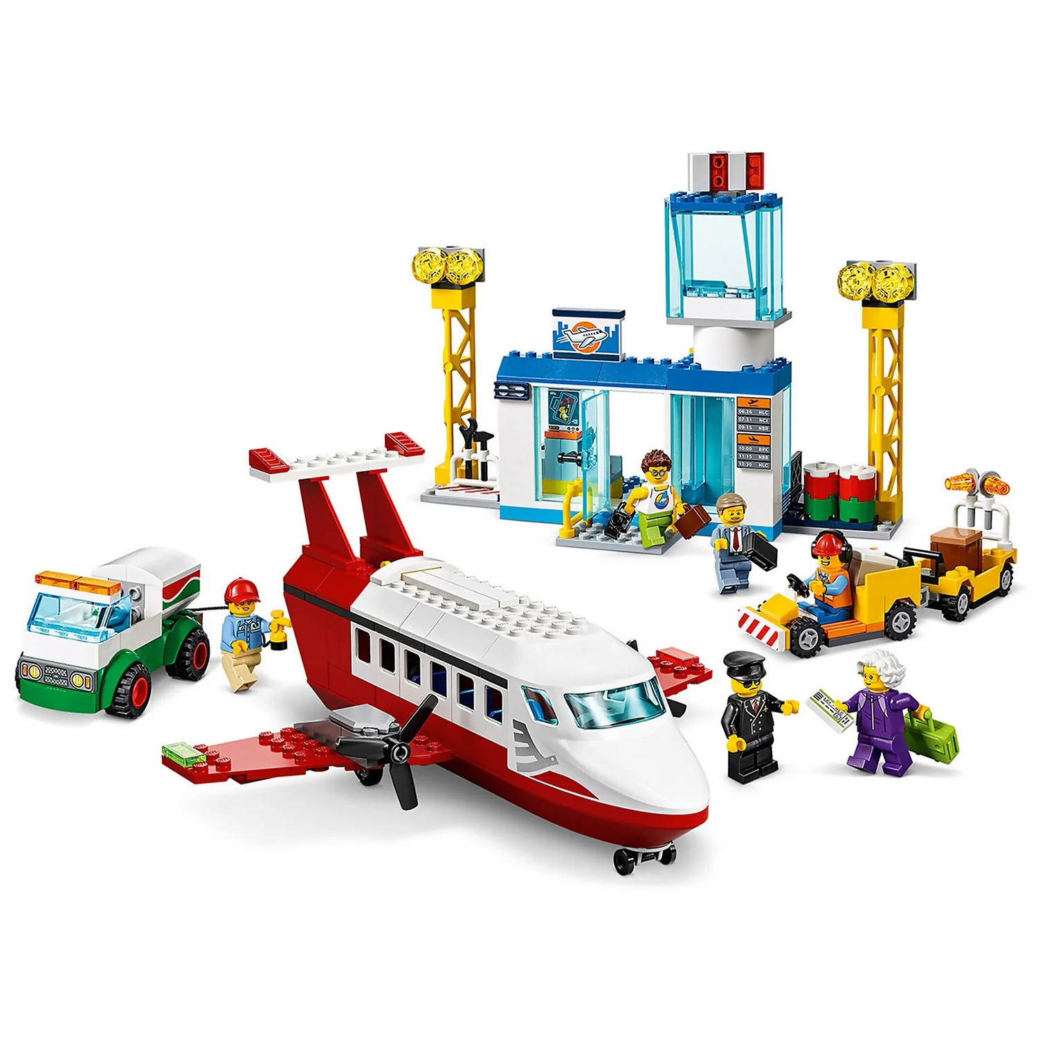 LEGO City: 4+ Central Airport Charter Plane Toy (60261)