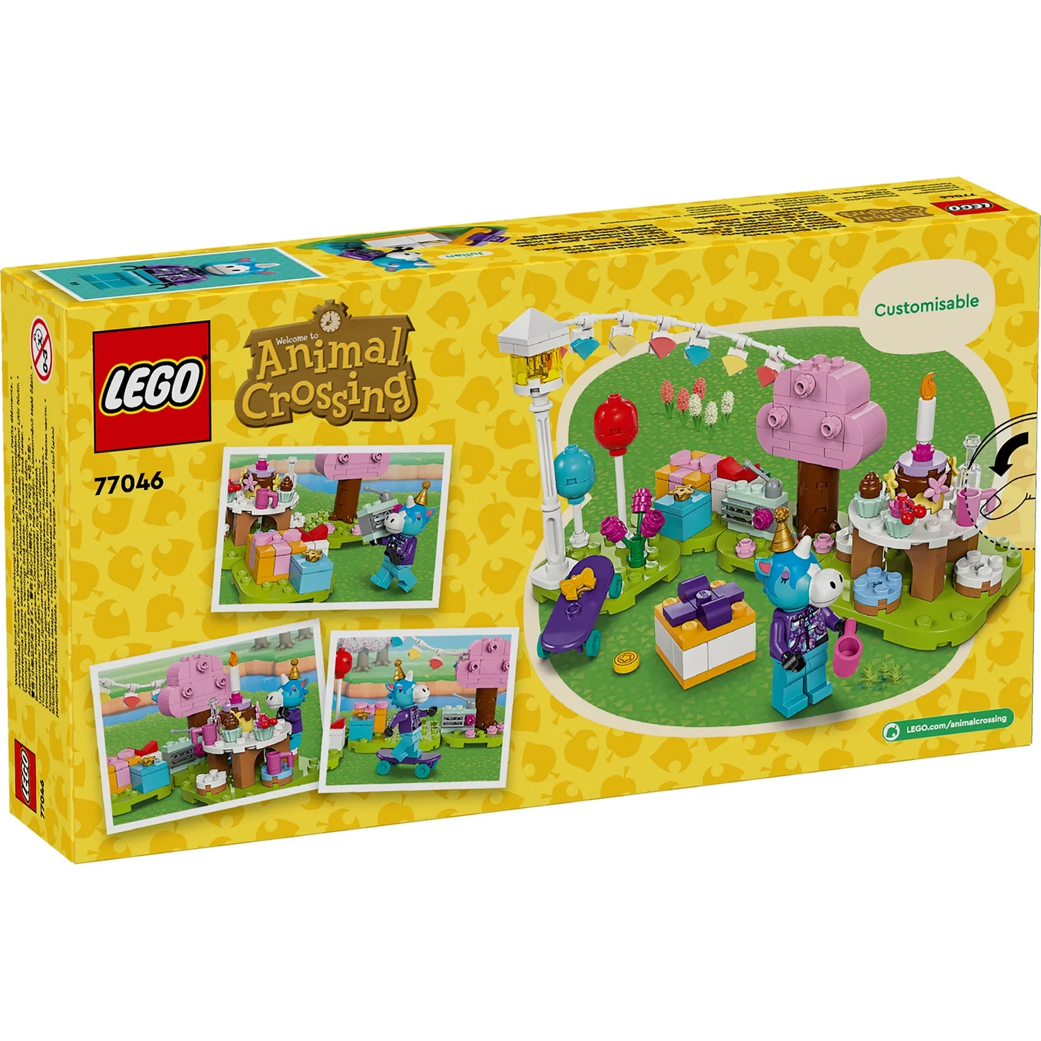 LEGO Animal Crossing Julian’s Birthday Party Creative Toy 77046