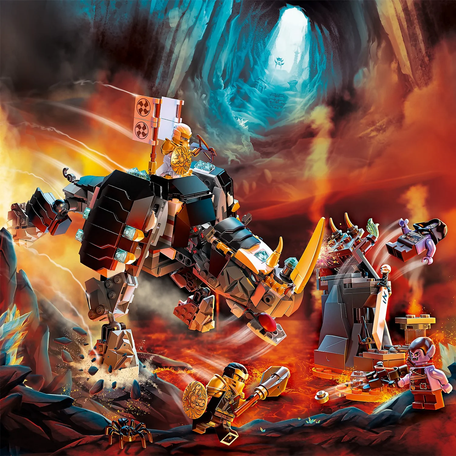 LEGO NINJAGO: Zane's Mino Creature Board Game 2in1 Set (71719)