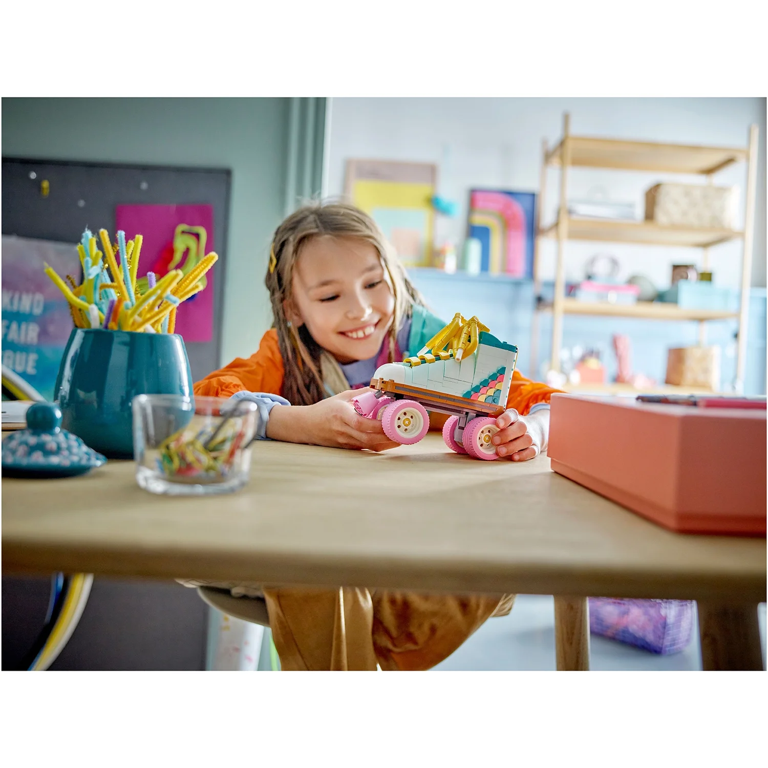 LEGO Creator 3in1 Retro Roller Skate & Toy Skateboard 31148