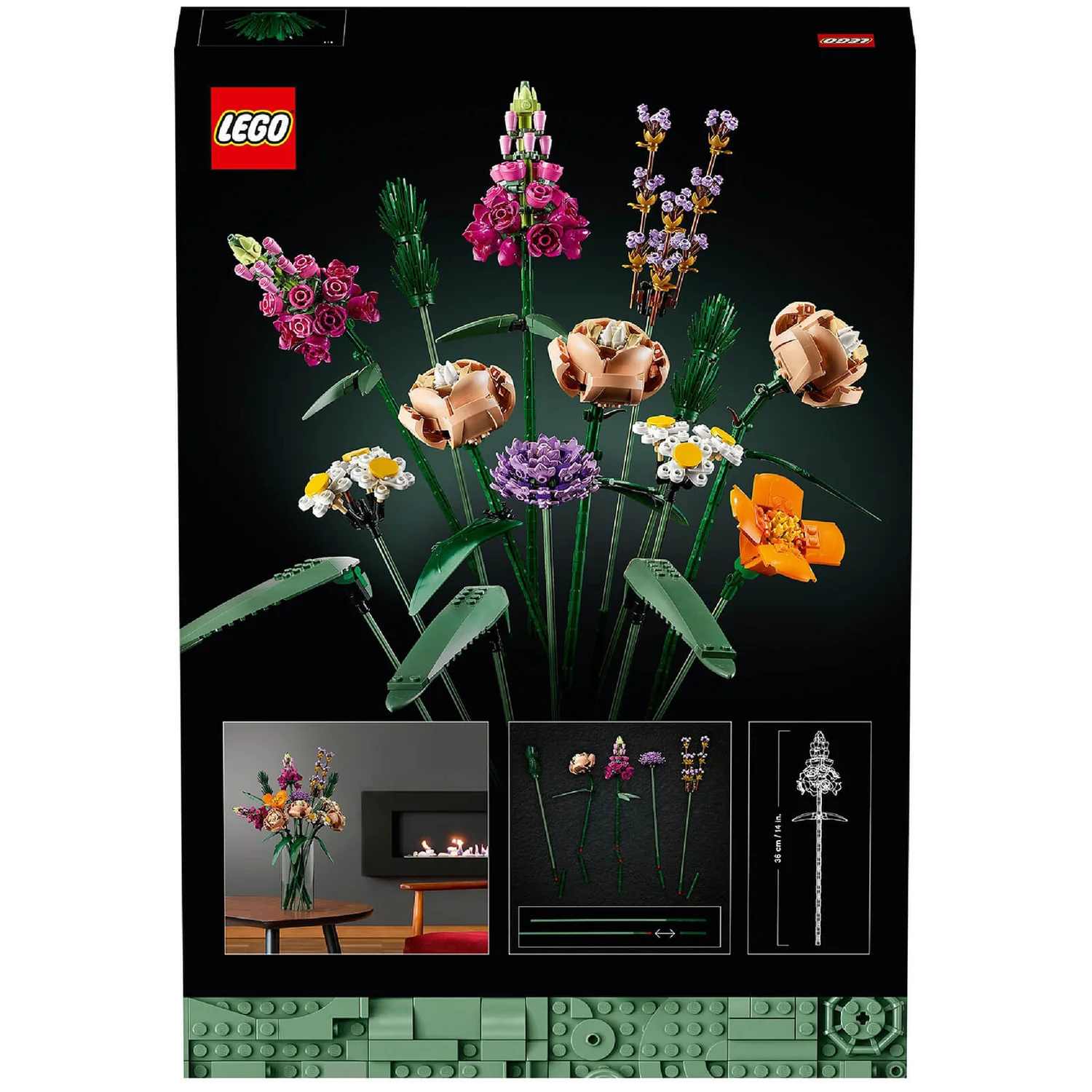LEGO Creator: Expert Flower Bouquet Set for Adults (10280)