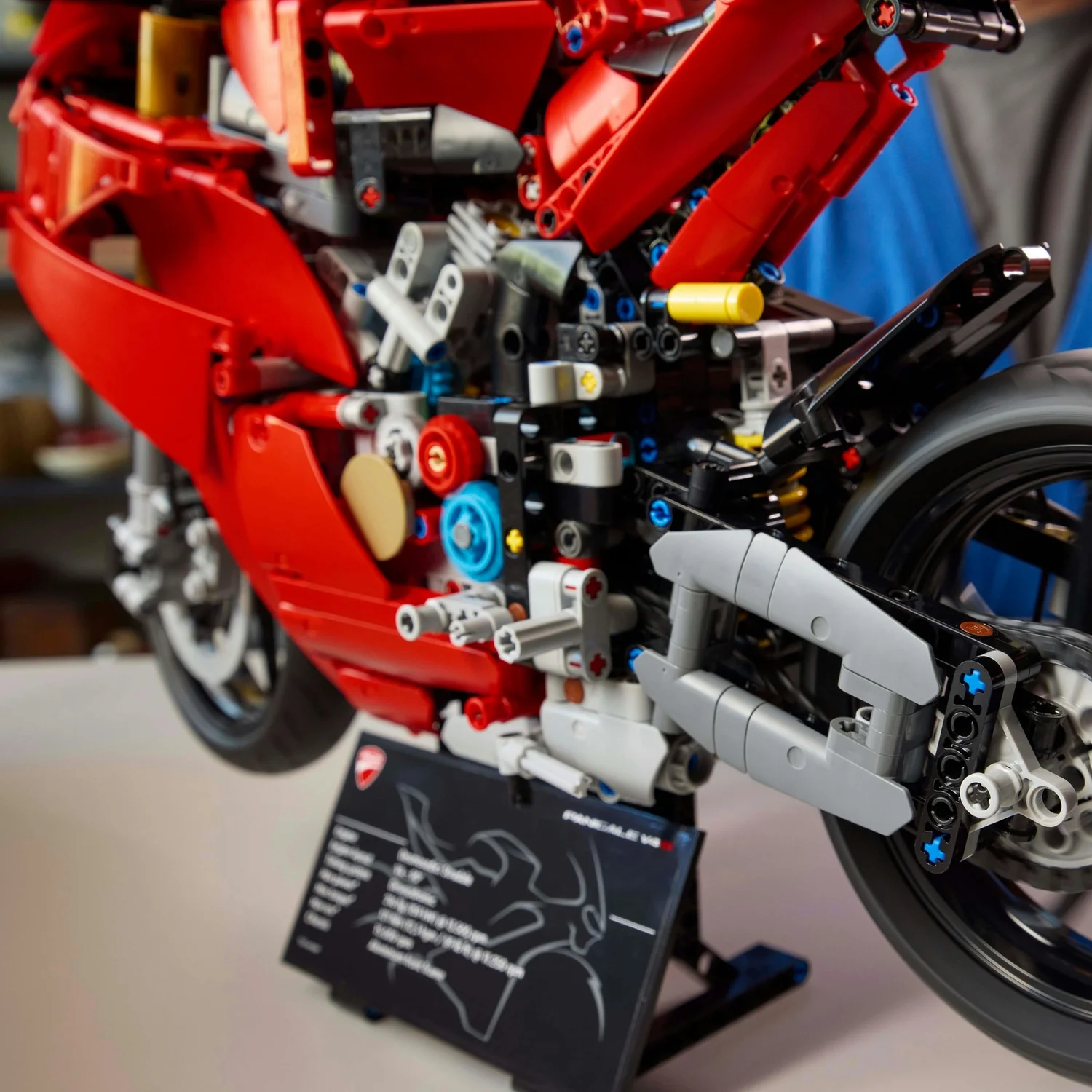 LEGO Technic Ducati Panigale V4 S Motorcycle Model Set 42202