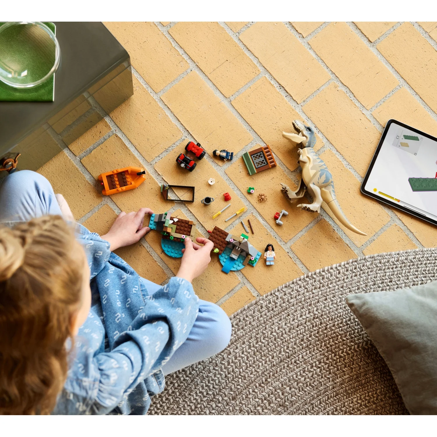 LEGO® Jurassic World T. rex River Escape Dinosaur Figure Building Set 76975