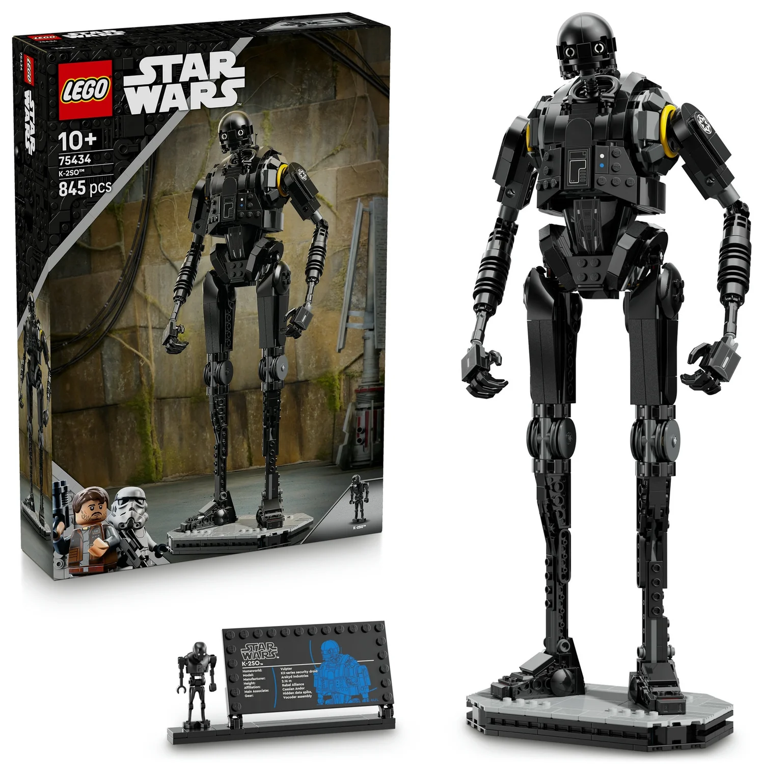LEGO Star Wars K-2SO Security Droid Building Toy 75434
