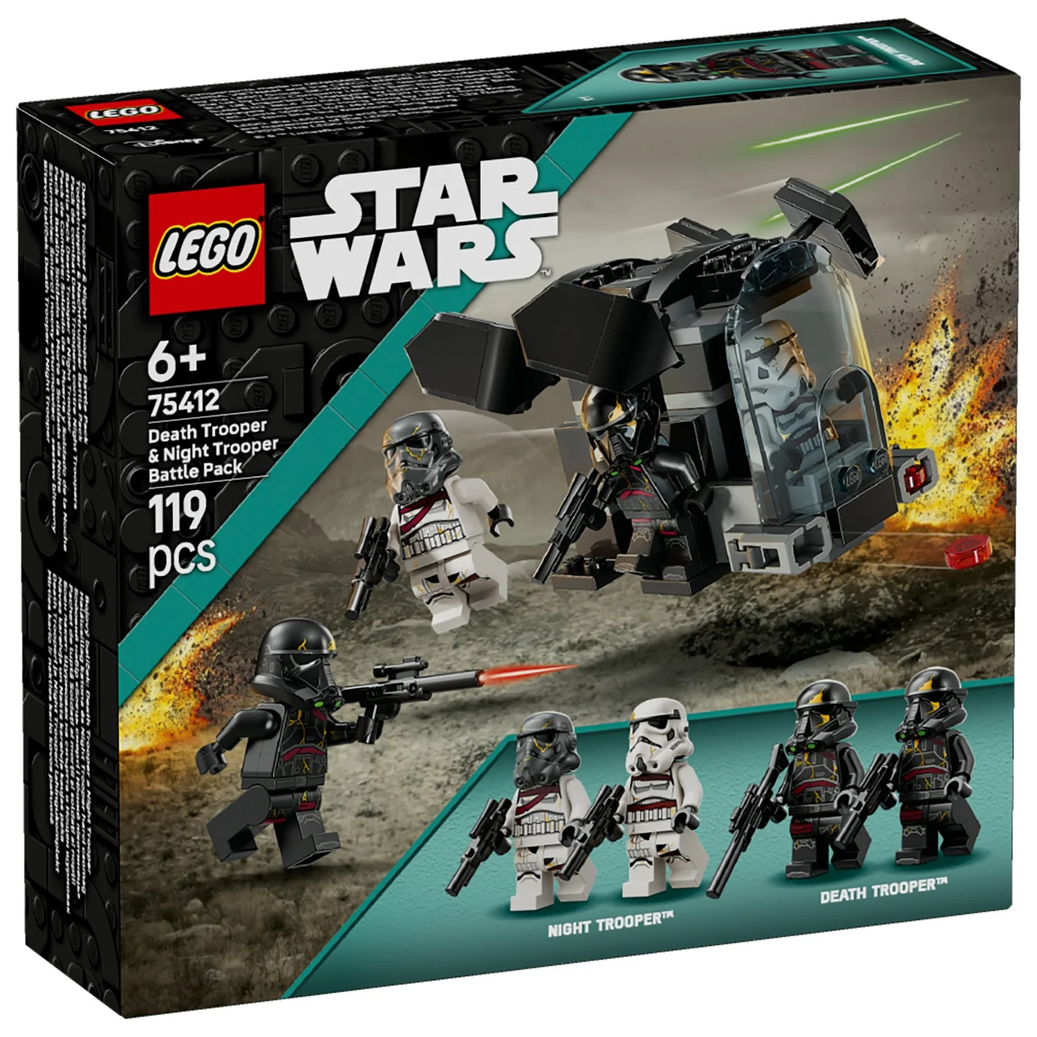 LEGO® Star Wars™ Death Trooper & Night Trooper Battle Pack Building Toy 75412