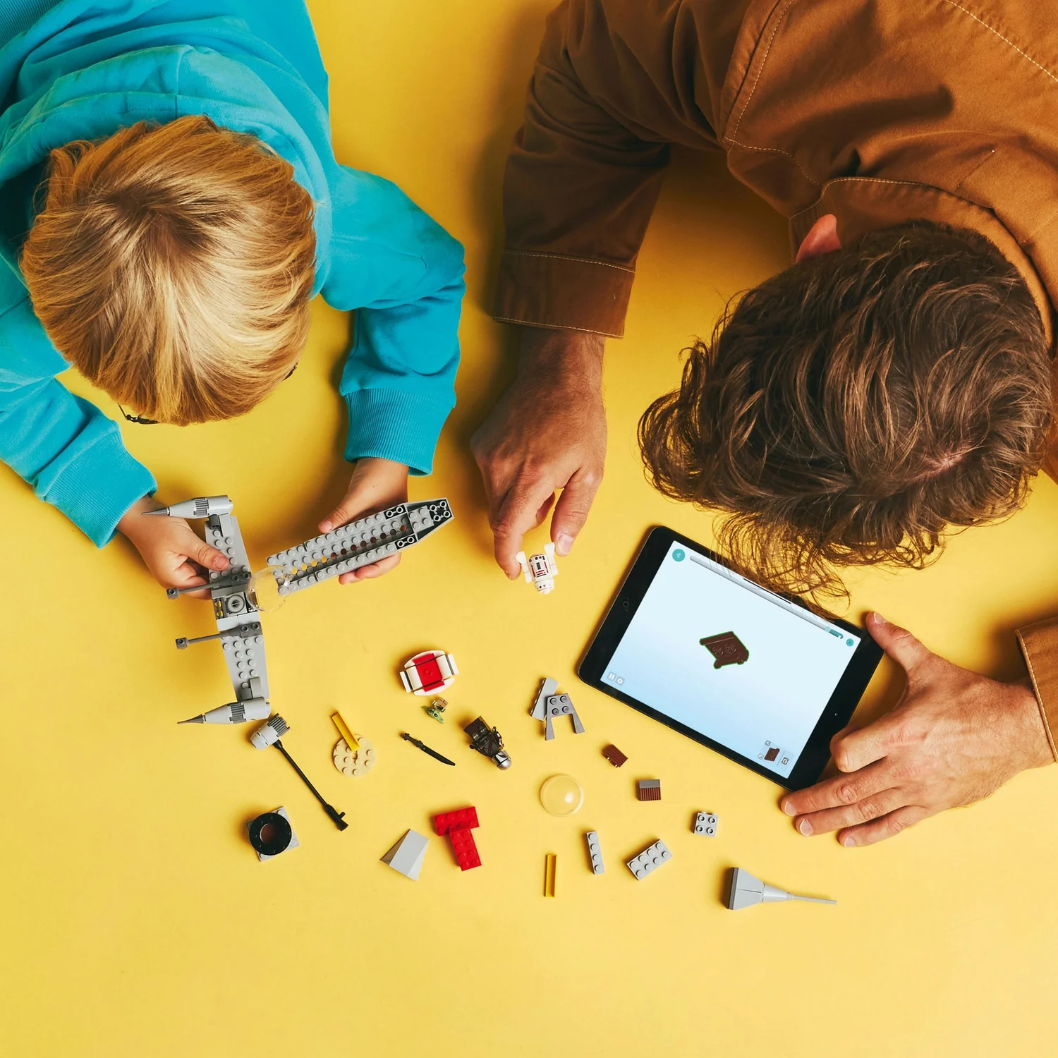 LEGO Star Wars Mando and Grogu’s N-1 Starfighter Set 75410