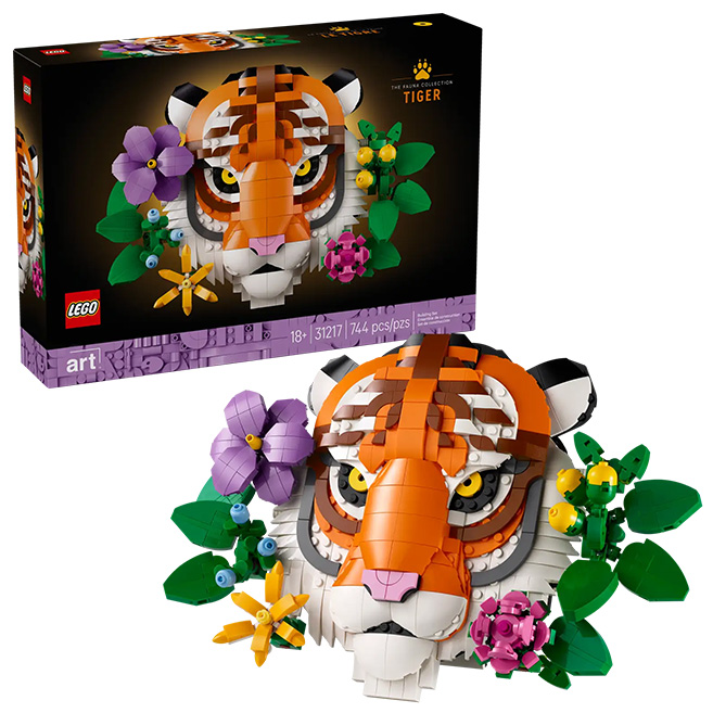 LEGO Art - The Fauna Collection - Tiger
