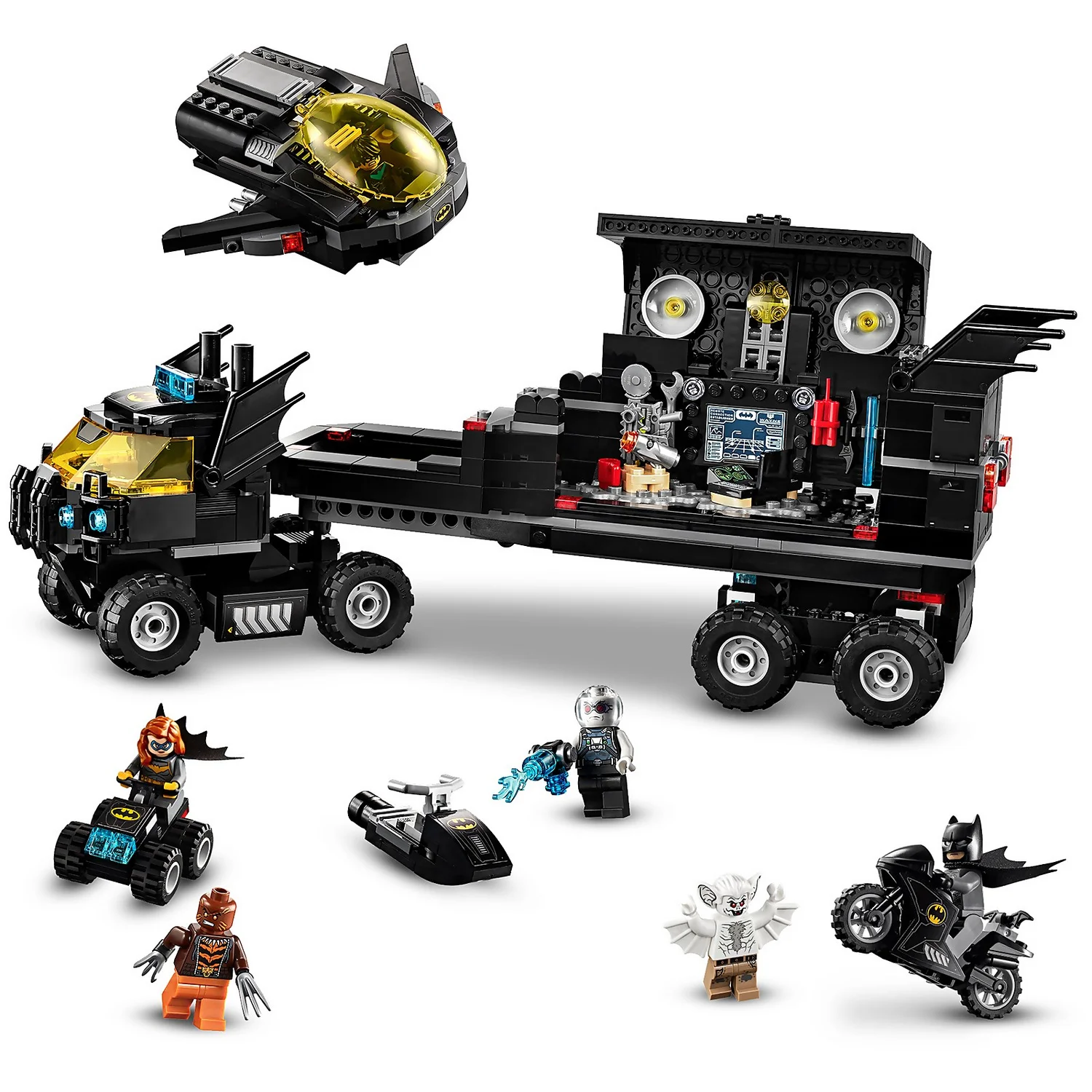 LEGO DC Batman Mobile Bat Base Batcave Truck Toy (76160)