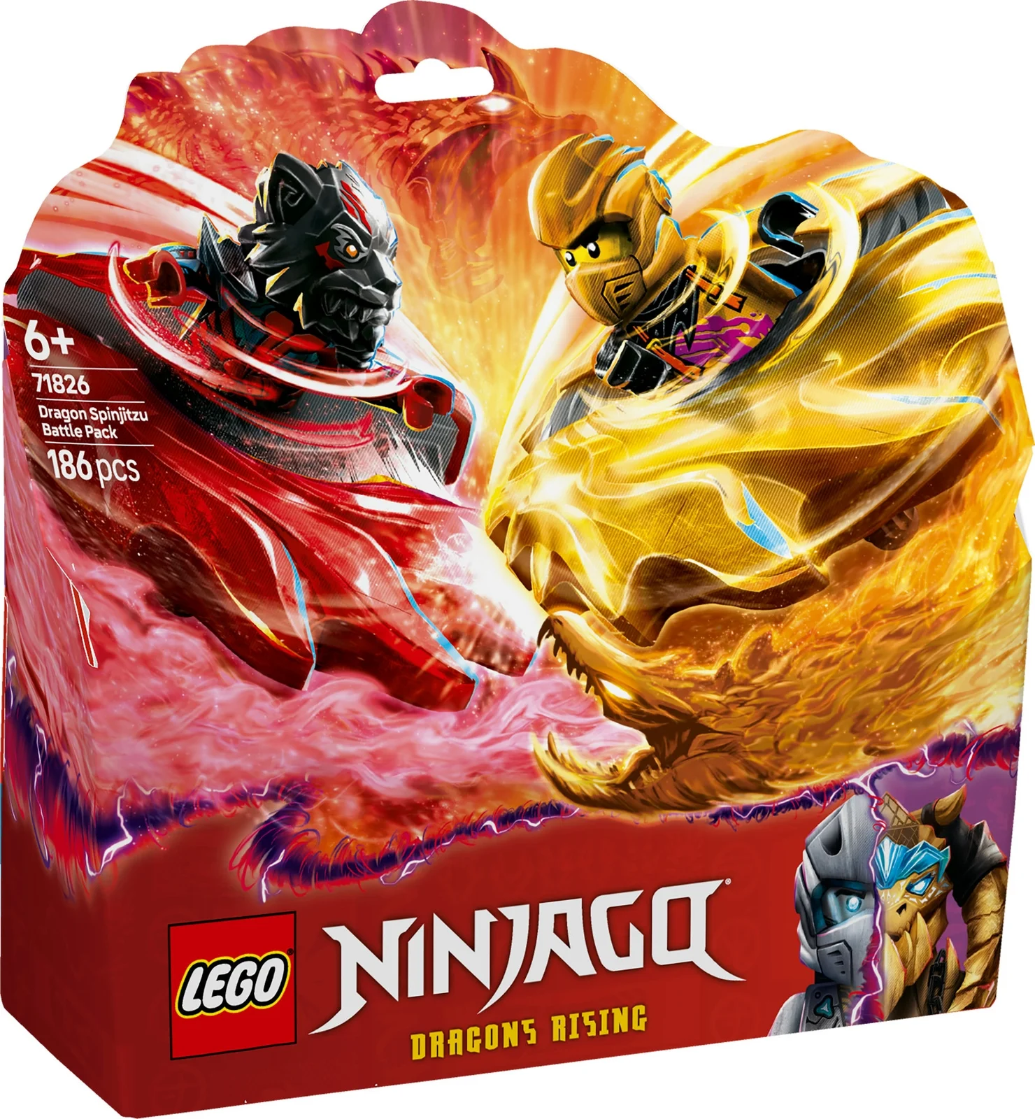 LEGO NINJAGO Dragon Spinjitzu Battle Pack Building Toy 71826