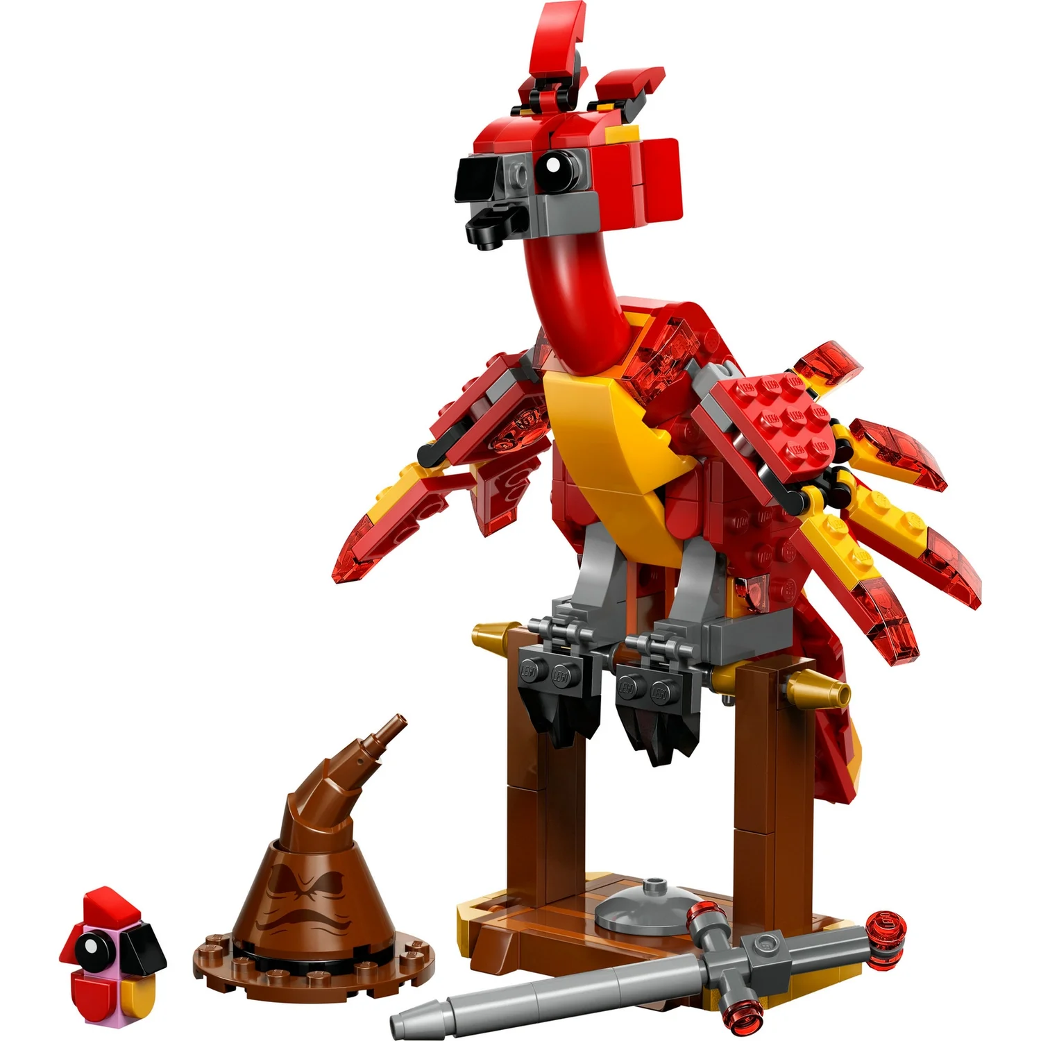 LEGO Harry Potter Fawkes: Dumbledore’s Phoenix Toy Set 76448