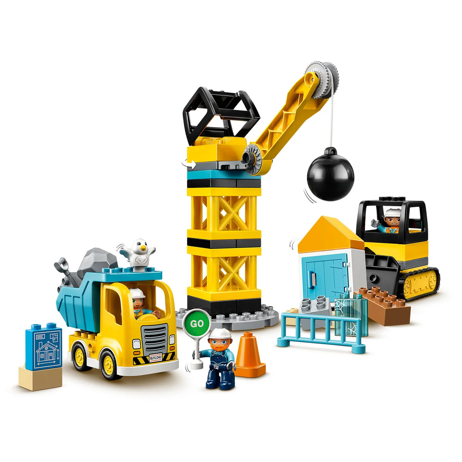 LEGO DUPLO Wrecking Ball Demolition Construction Set (10932)