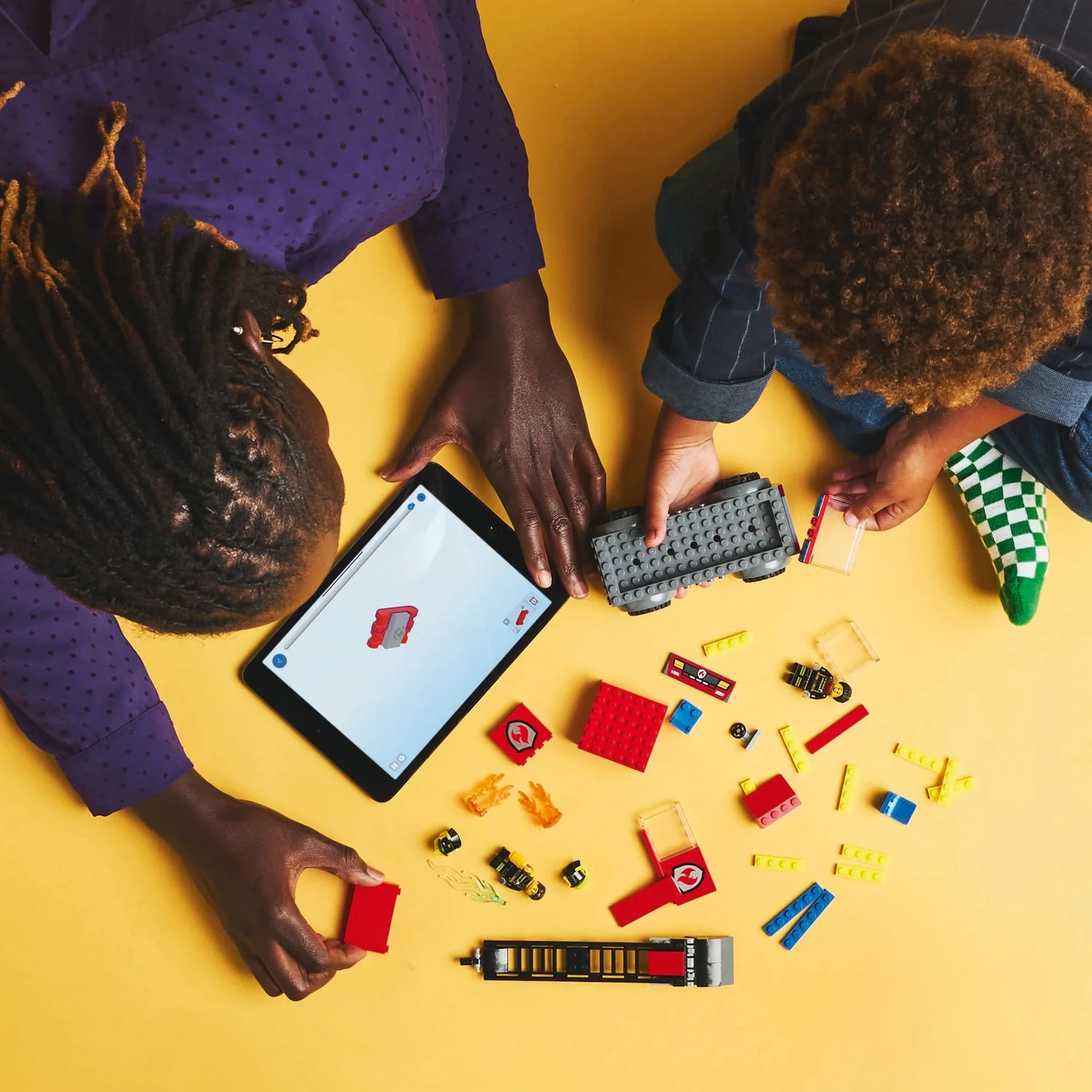 LEGO City Fire Engine with Ladder, Firefighter Toy 60463