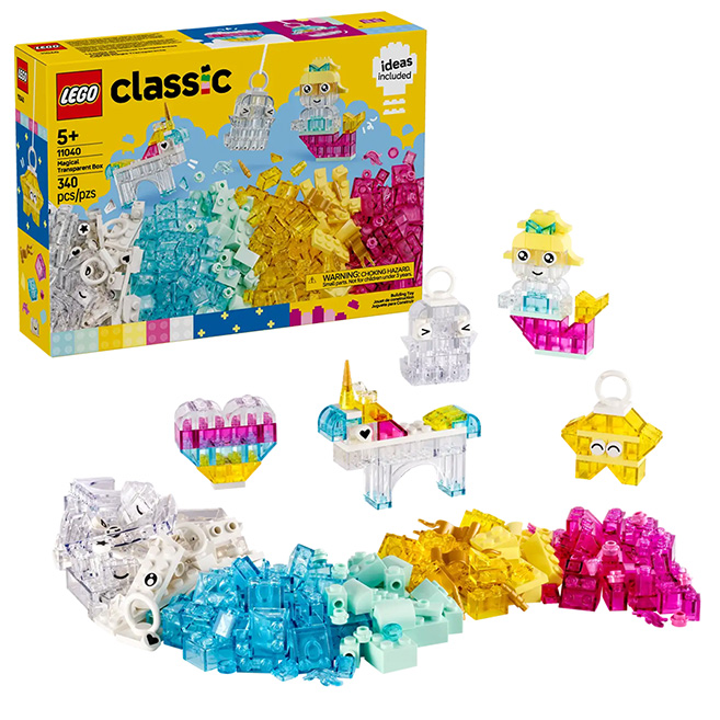 LEGO Classic - Magical Transparent Box
