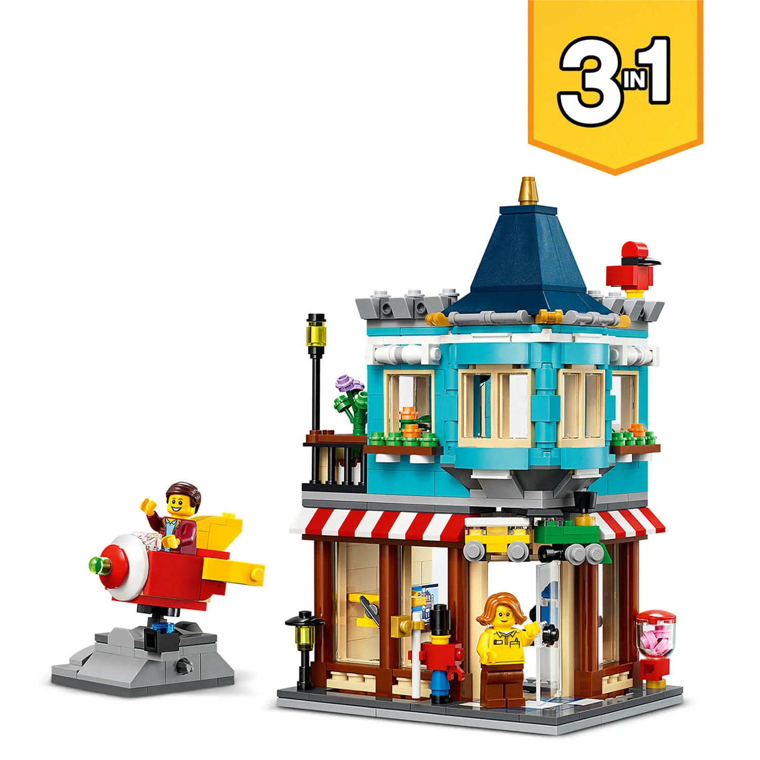 LEGO Creator: 3in1 Townhouse Toy Store Construction Set (31105)