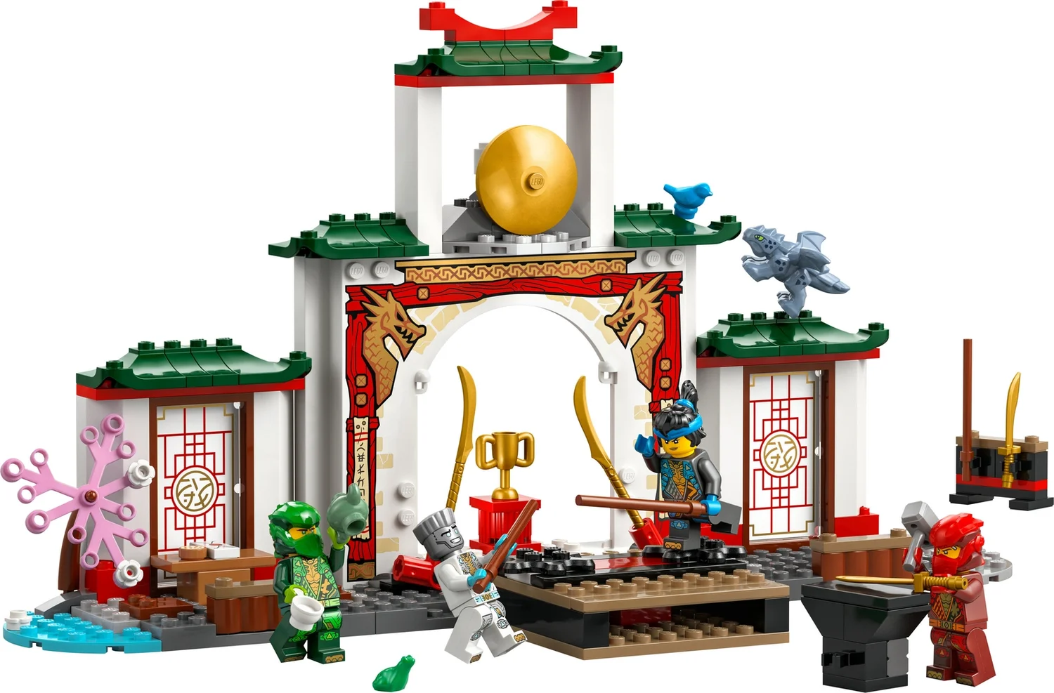 LEGO NINJAGO Ninja Spinjitzu Temple with Toy Dragon 71831