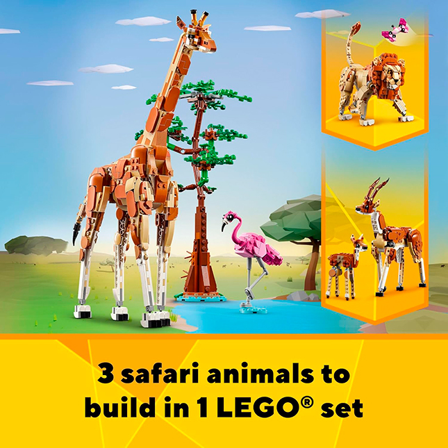 LEGO Creator - Wild Safari Animals