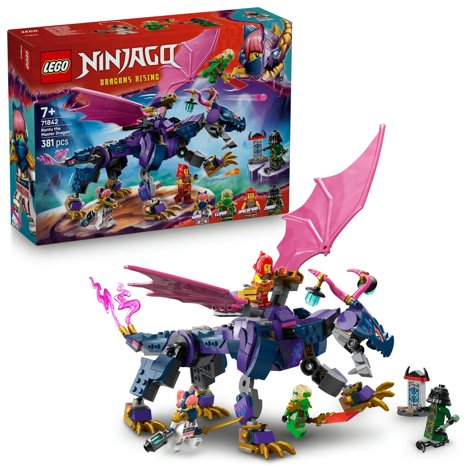LEGO® NINJAGO® Rontu the Master Dragon Toy Set 71842