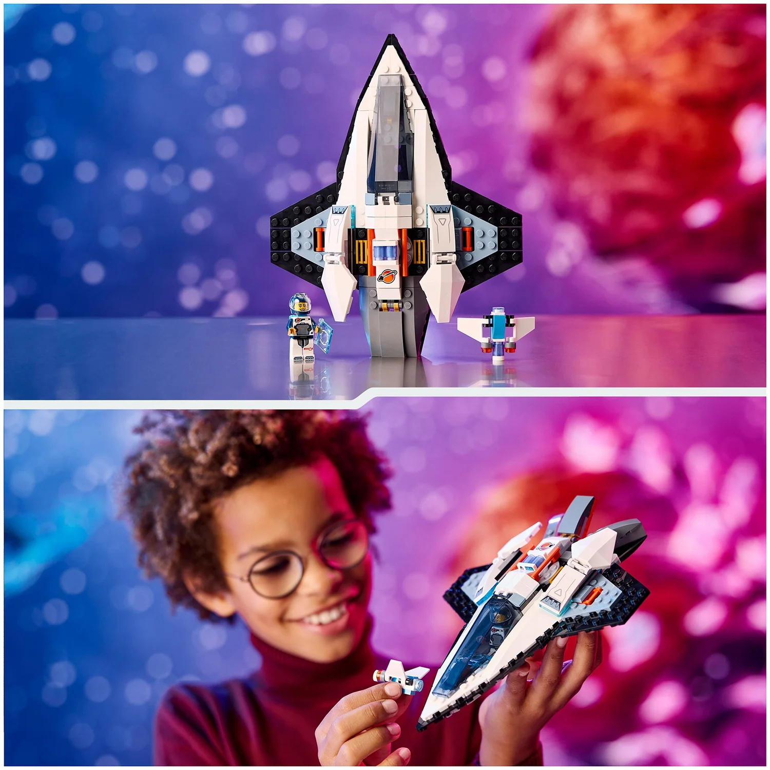 LEGO City Interstellar Spaceship Outer Space Toy Set 60430