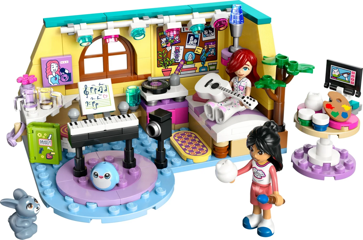 LEGO® Friends Paisley’s Room Pretend Play Bedroom Playset 42647