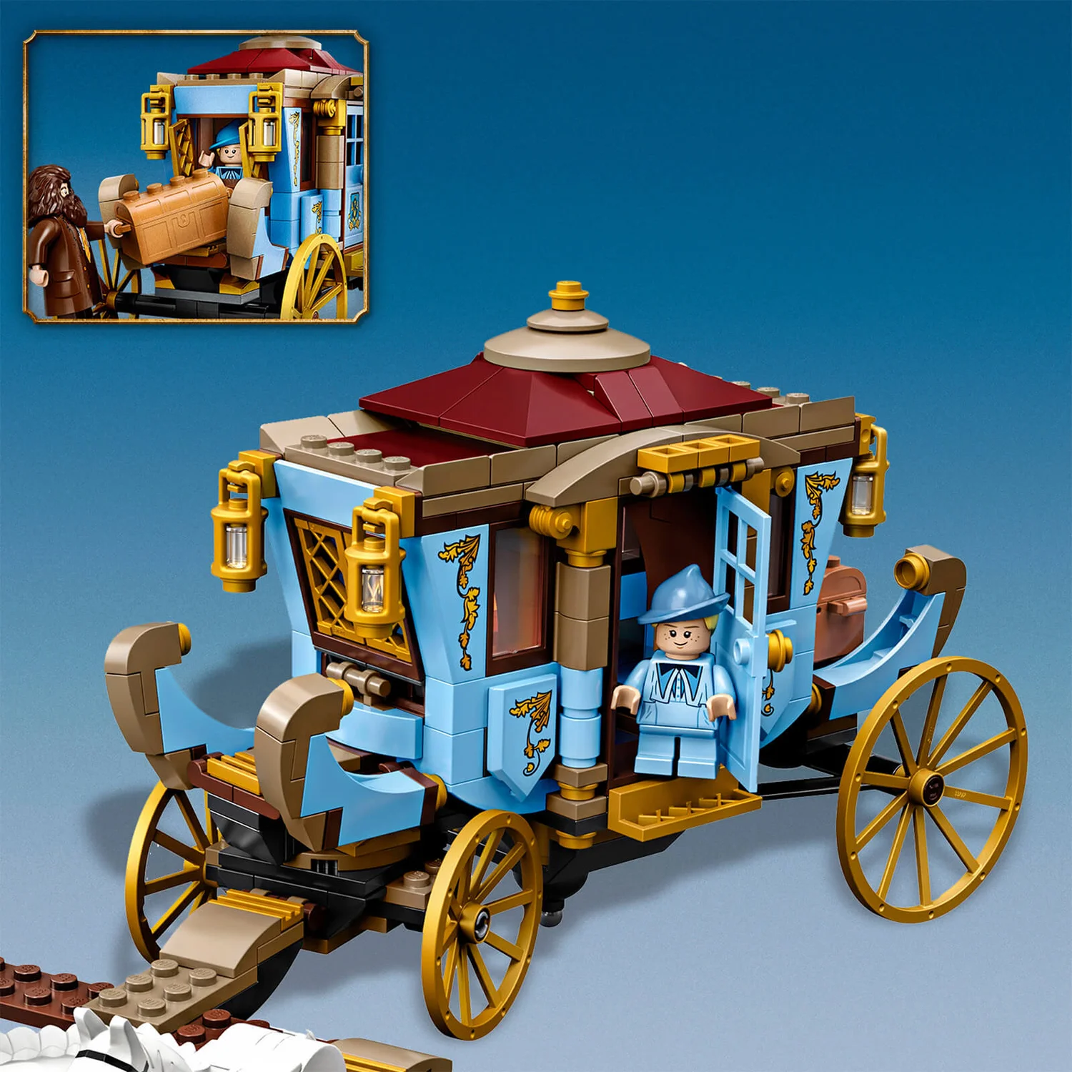 LEGO Harry Potter: Beauxbatons Carriage at Hogwarts (75958)