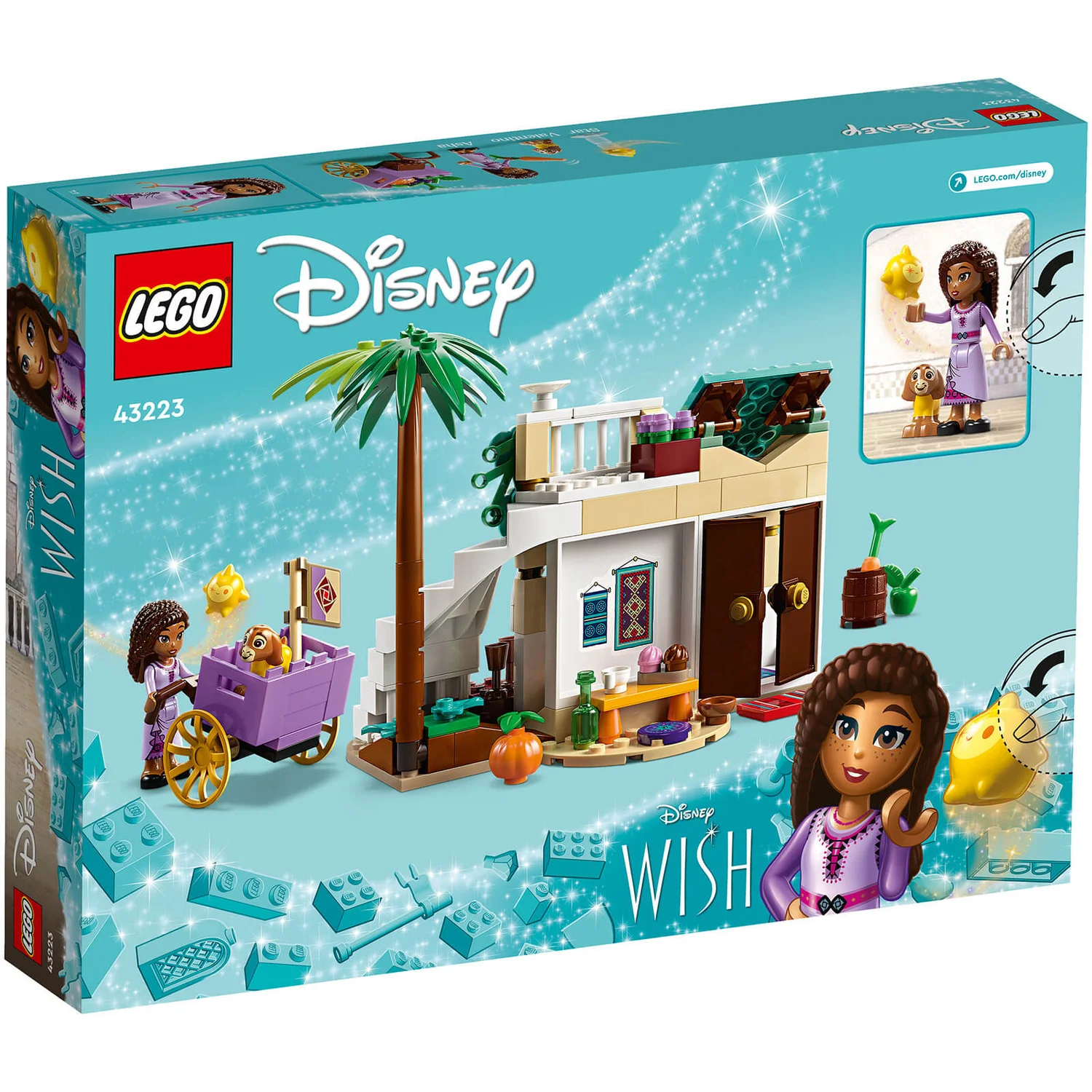 LEGO Disney Wish Asha in the City of Rosas Set 43223
