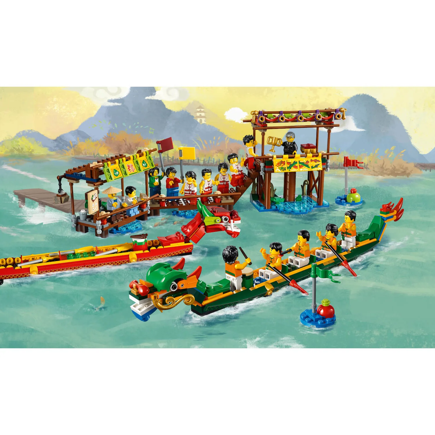 LEGO Chinese Festivals: Dragon Boat Race (80103)