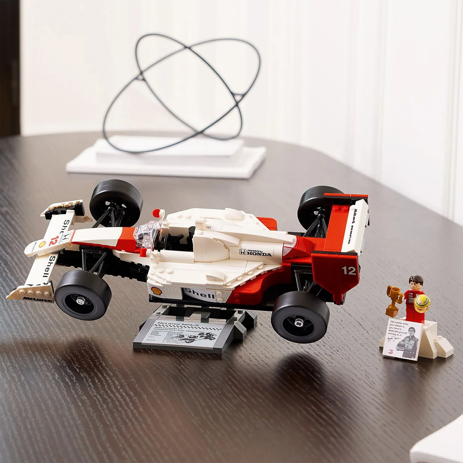 LEGO Icons McLaren MP4/4 & Ayrton Senna Set for Adults 10330