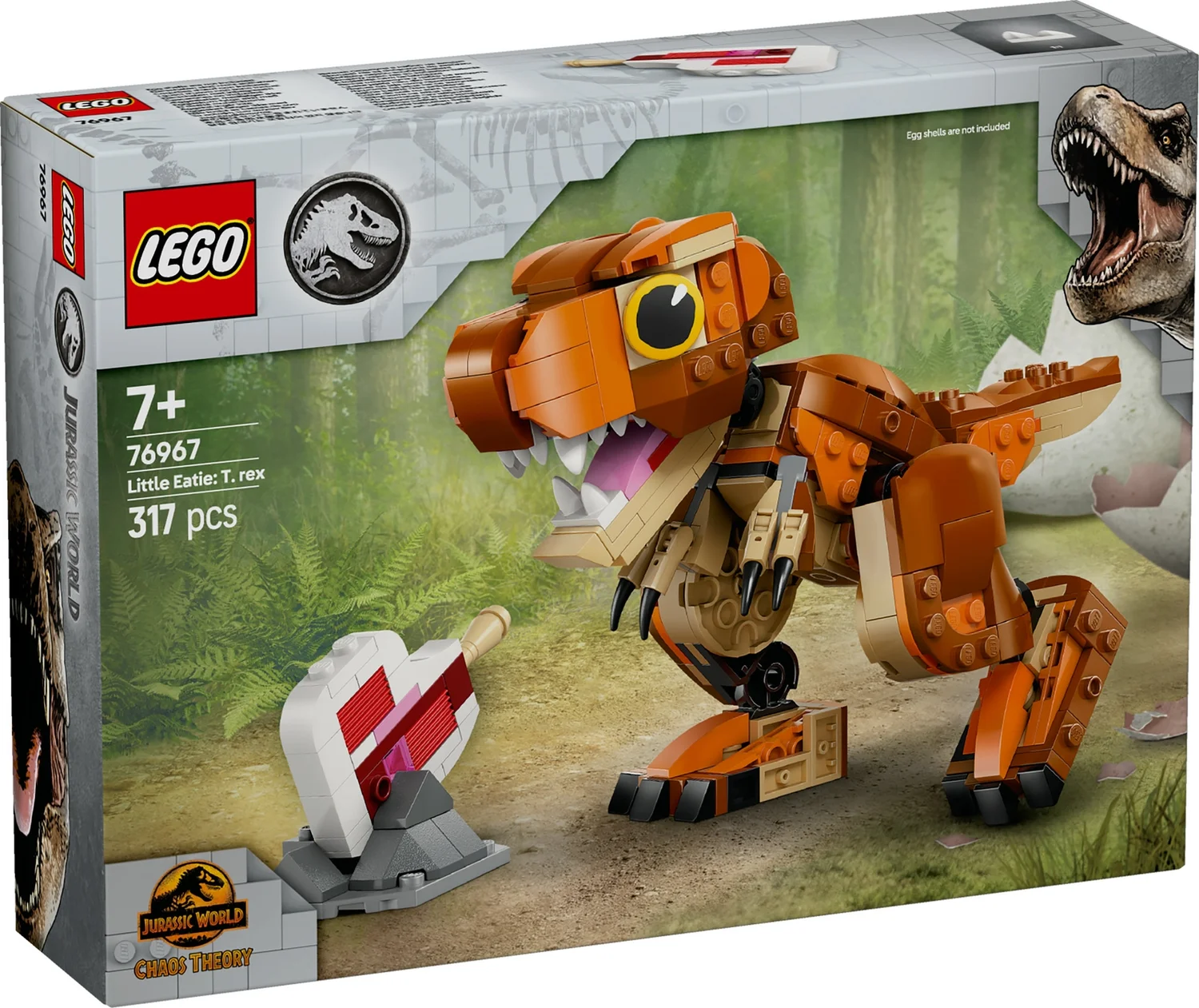 LEGO Jurassic World Little Eatie: T. rex Dinosaur Toy 76967
