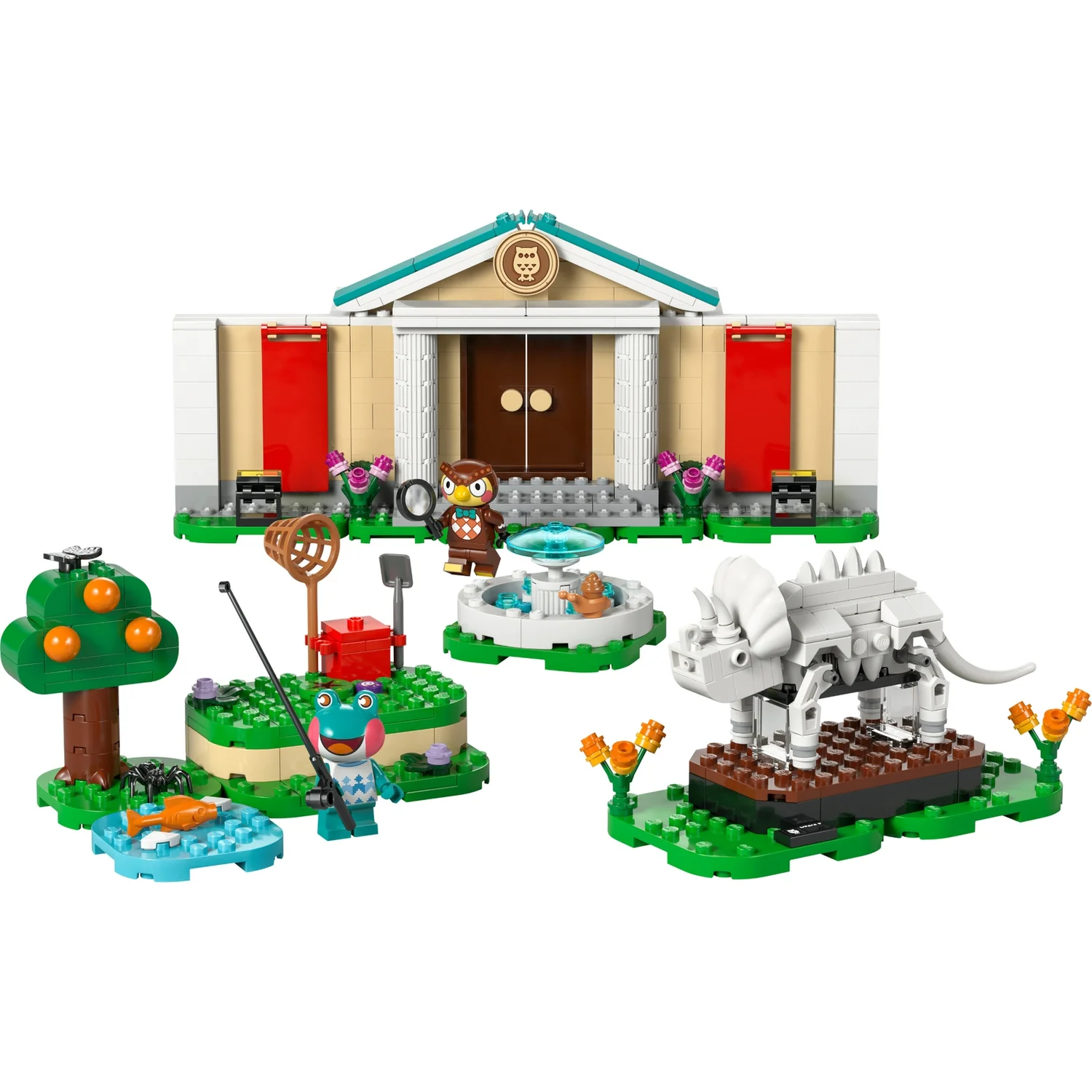 LEGO® Animal Crossing™ Blathers’s Museum Collection Model Kit Building Set 77056