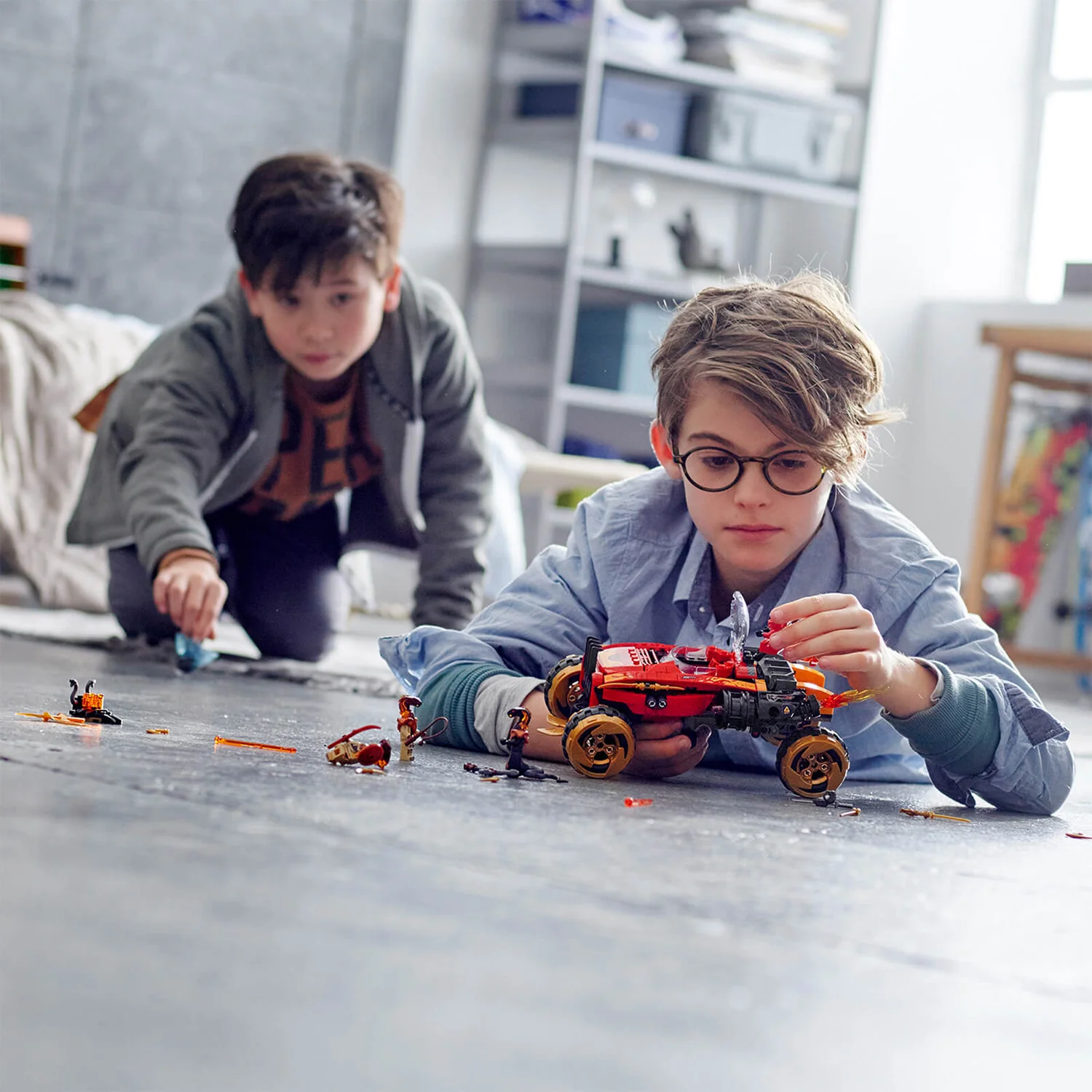 LEGO NINJAGO: Katana 4x4 Vehicle Toy with 5 Minifigures: (70675)