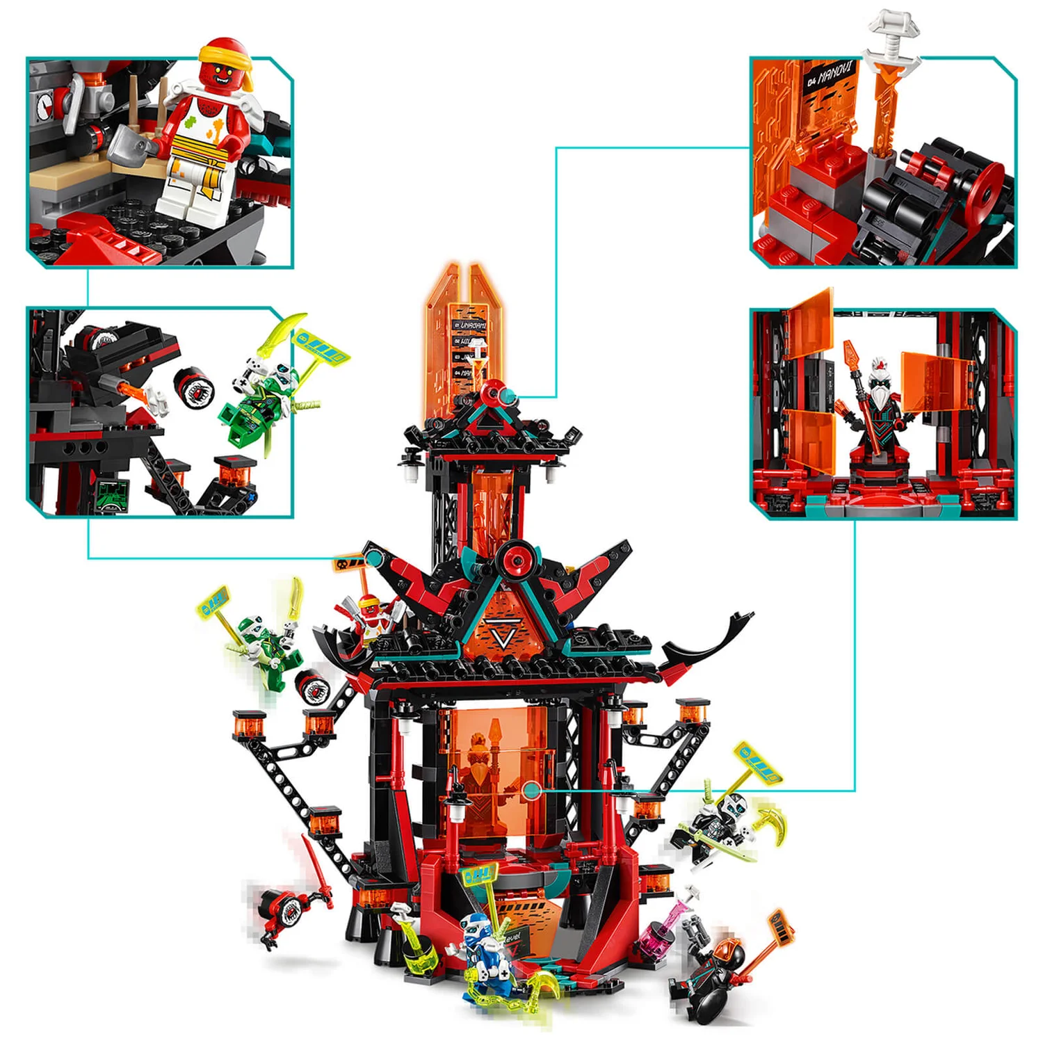 LEGO NINJAGO: Empire Temple of Madness Building Set (71712)