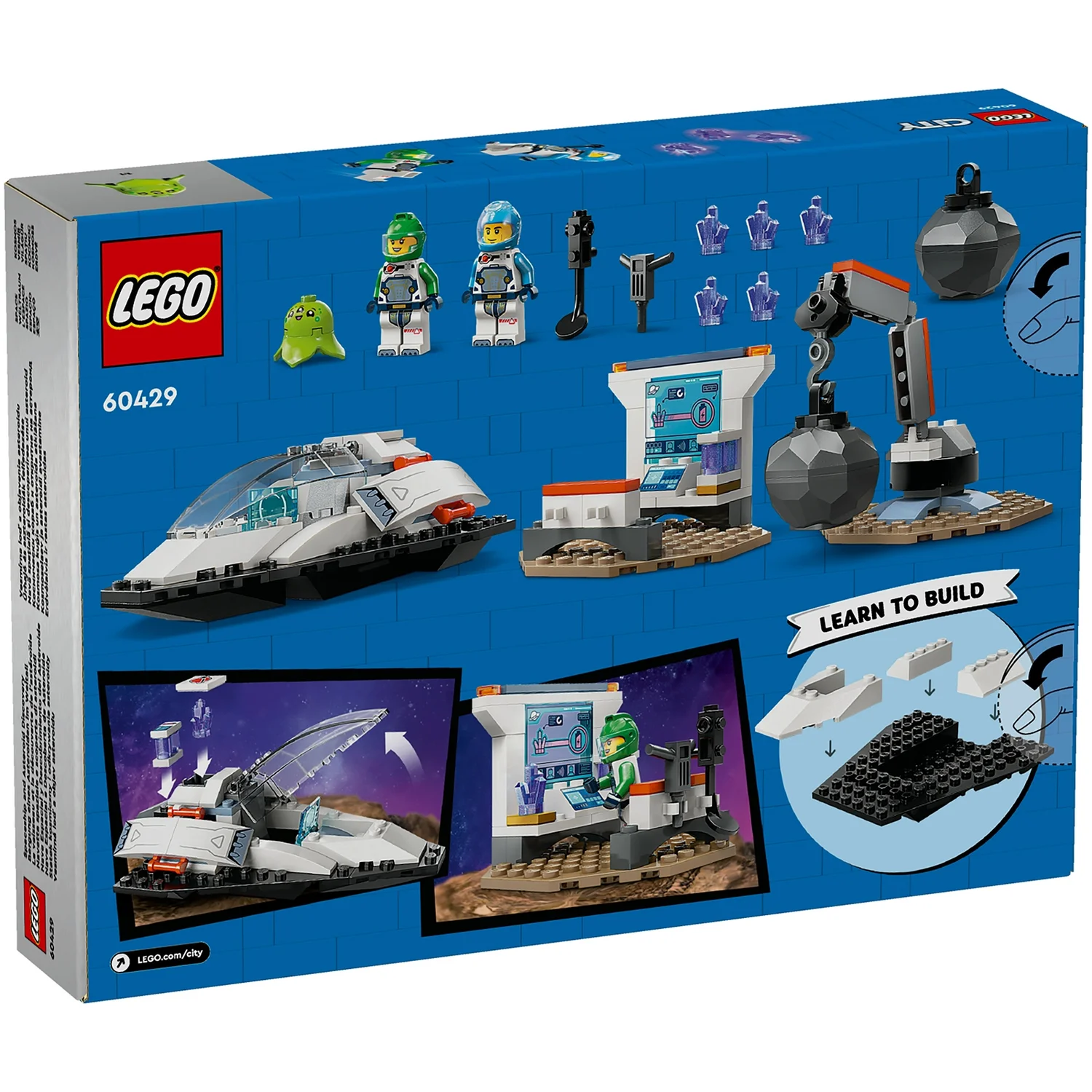 LEGO City Spaceship and Asteroid Discovery Space Toys 60429