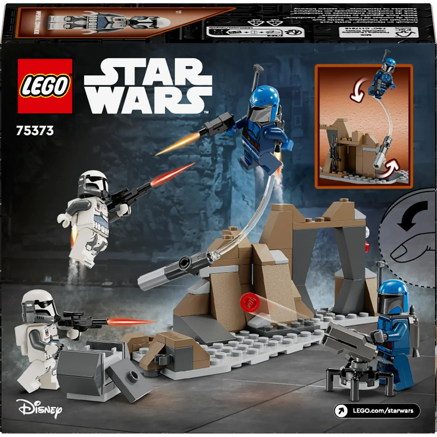 LEGO Star Wars Ambush on Mandalore Battle Pack Set 75373